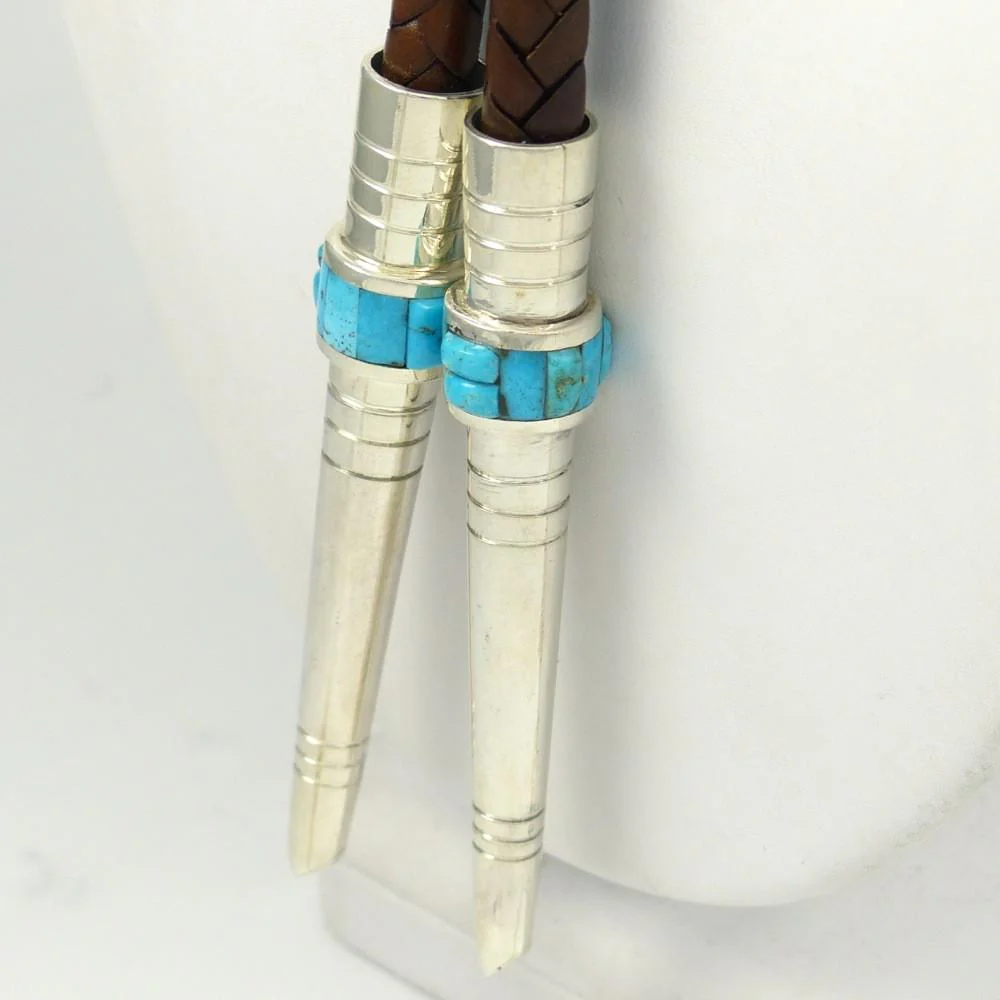 Lone Mountain Turquoise Bola Tie - Image 5
