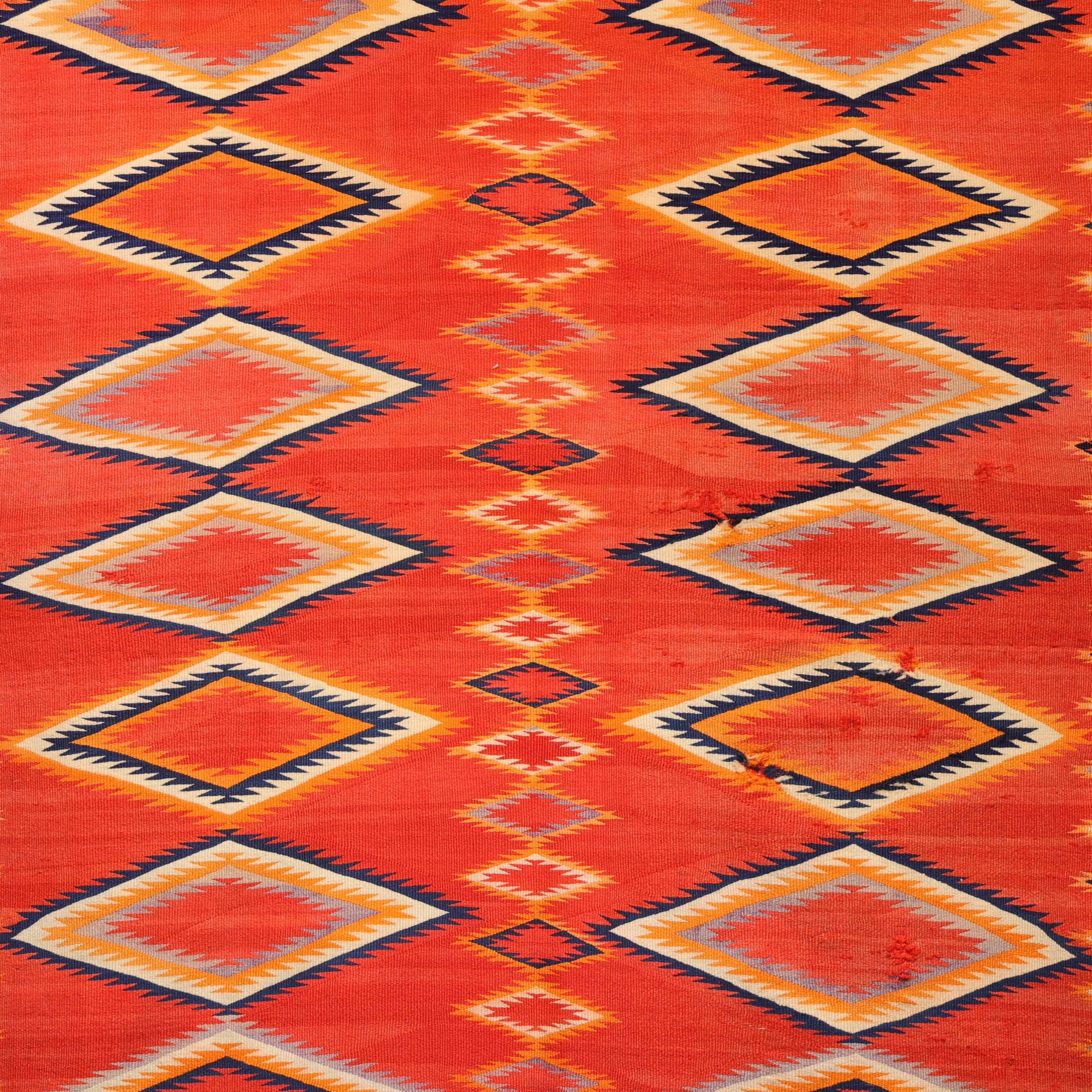 1880s Late Classic Serape Blanket - Image 2