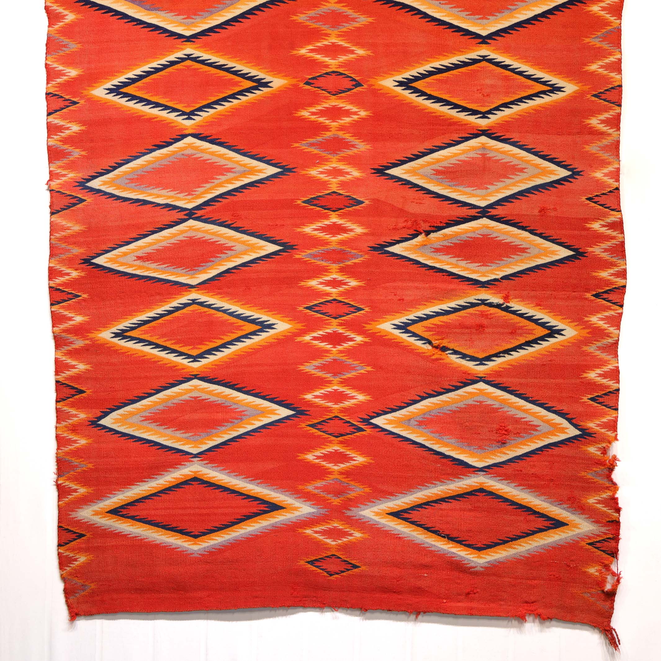 1880s Late Classic Serape Blanket - Image 4