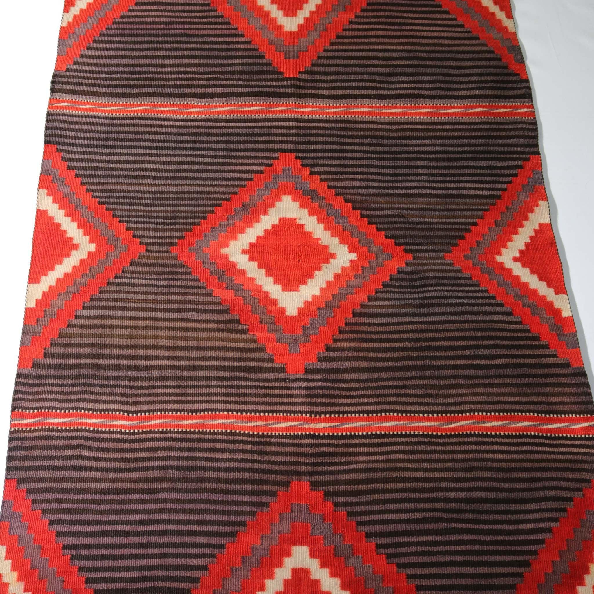 1890s Moki Serape Blanket - Image 3