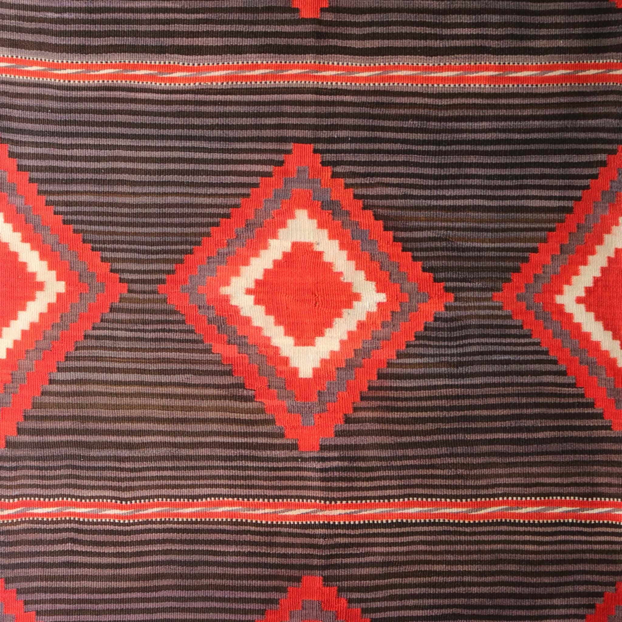 1890s Moki Serape Blanket - Image 5