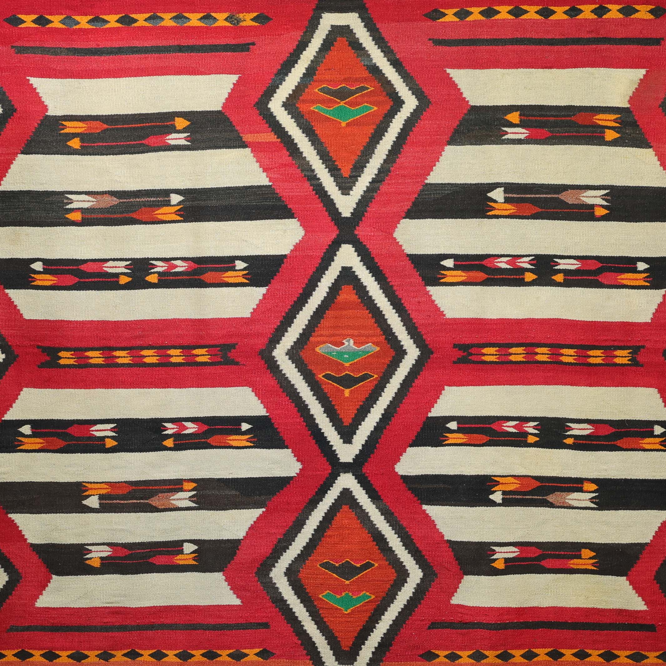 1910 Fourth Phase Pictorial Chief Blanket - Image 2