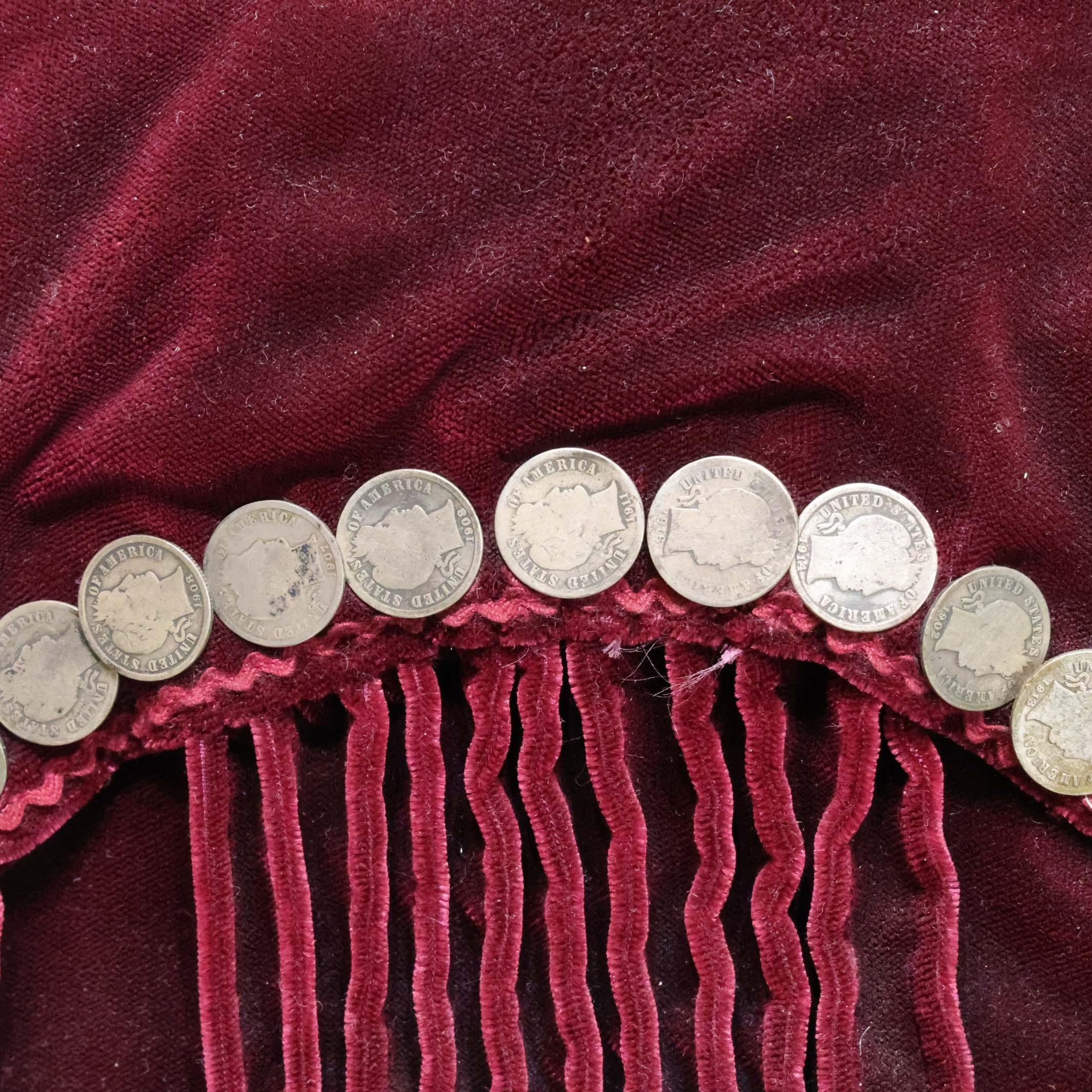 1920s Navajo Velvet Blouse - Image 6