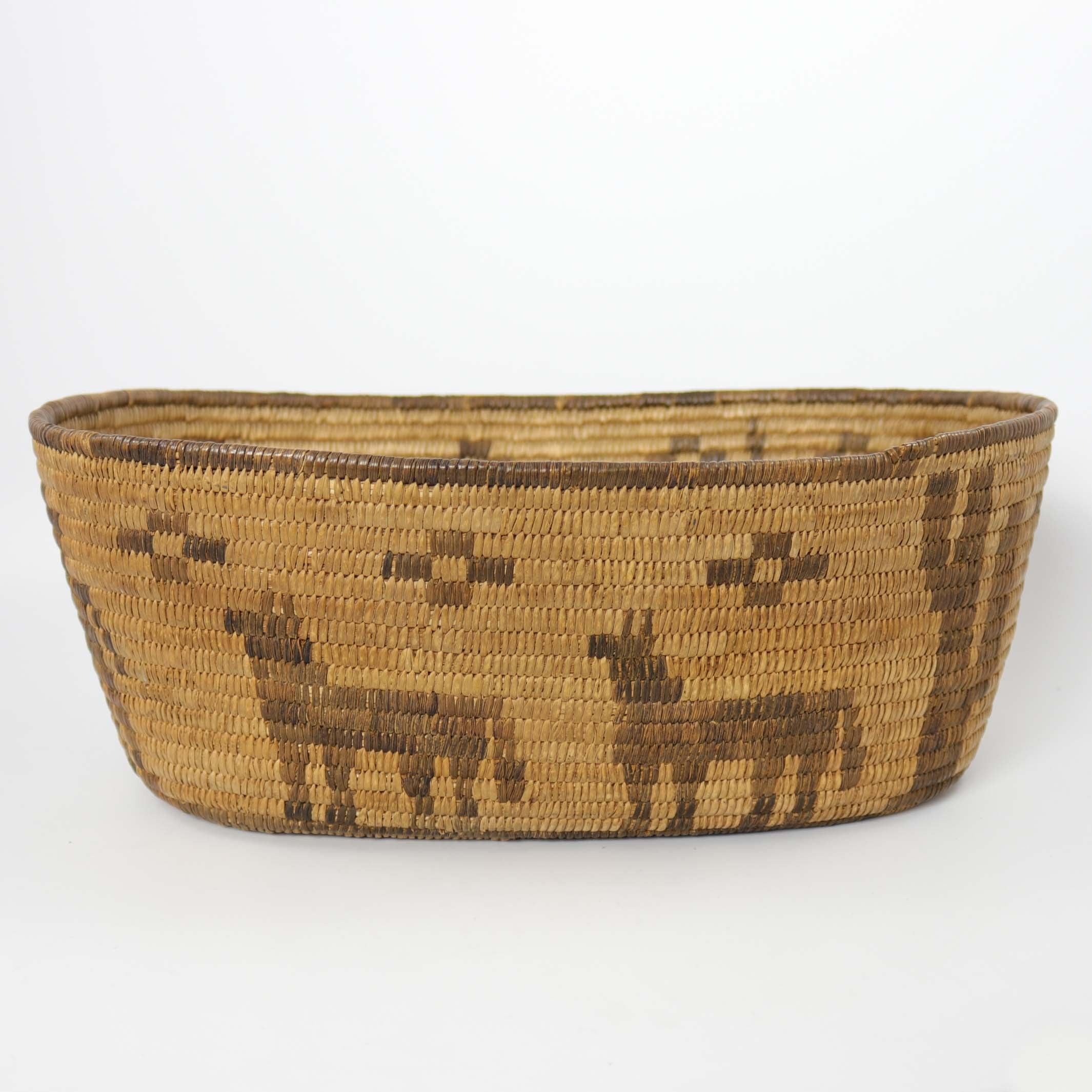 1920s Pictorial Basket - Image 4
