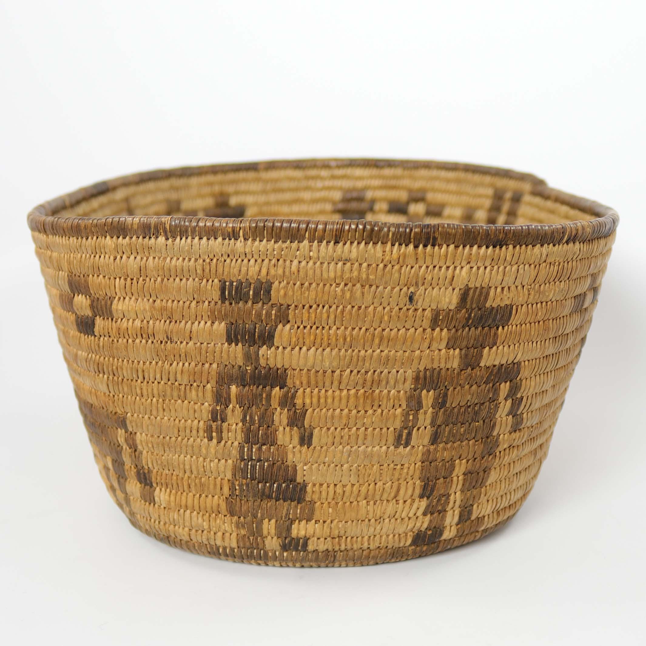 1920s Pictorial Basket - Image 5