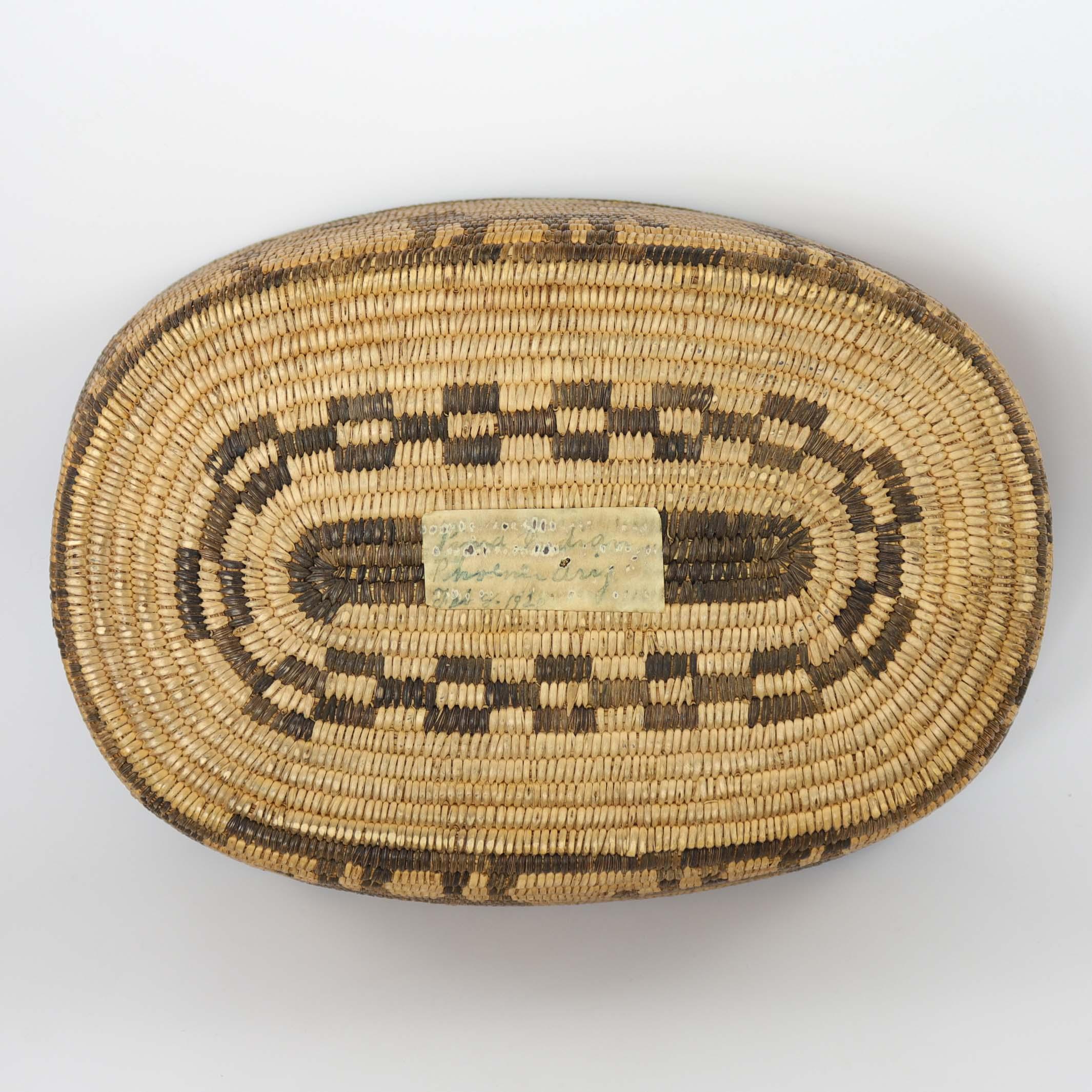 1920s Pictorial Basket - Image 6