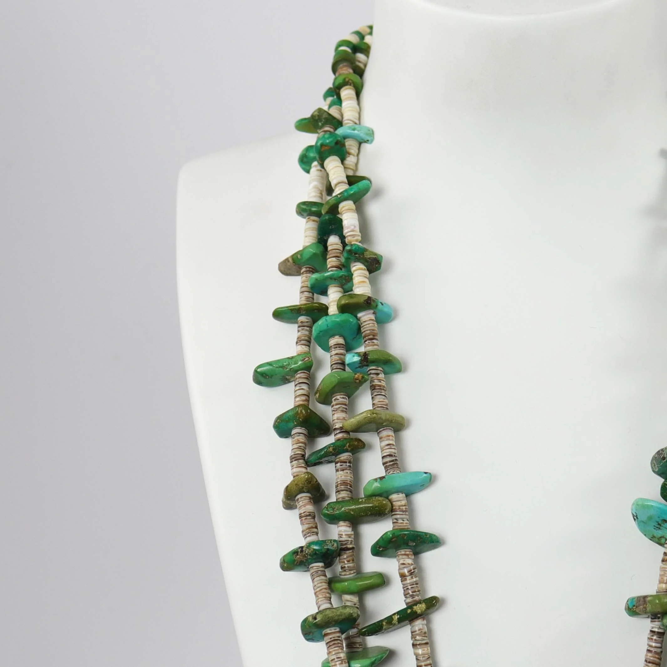 1930s Turquoise Jacla Necklace - Image 3