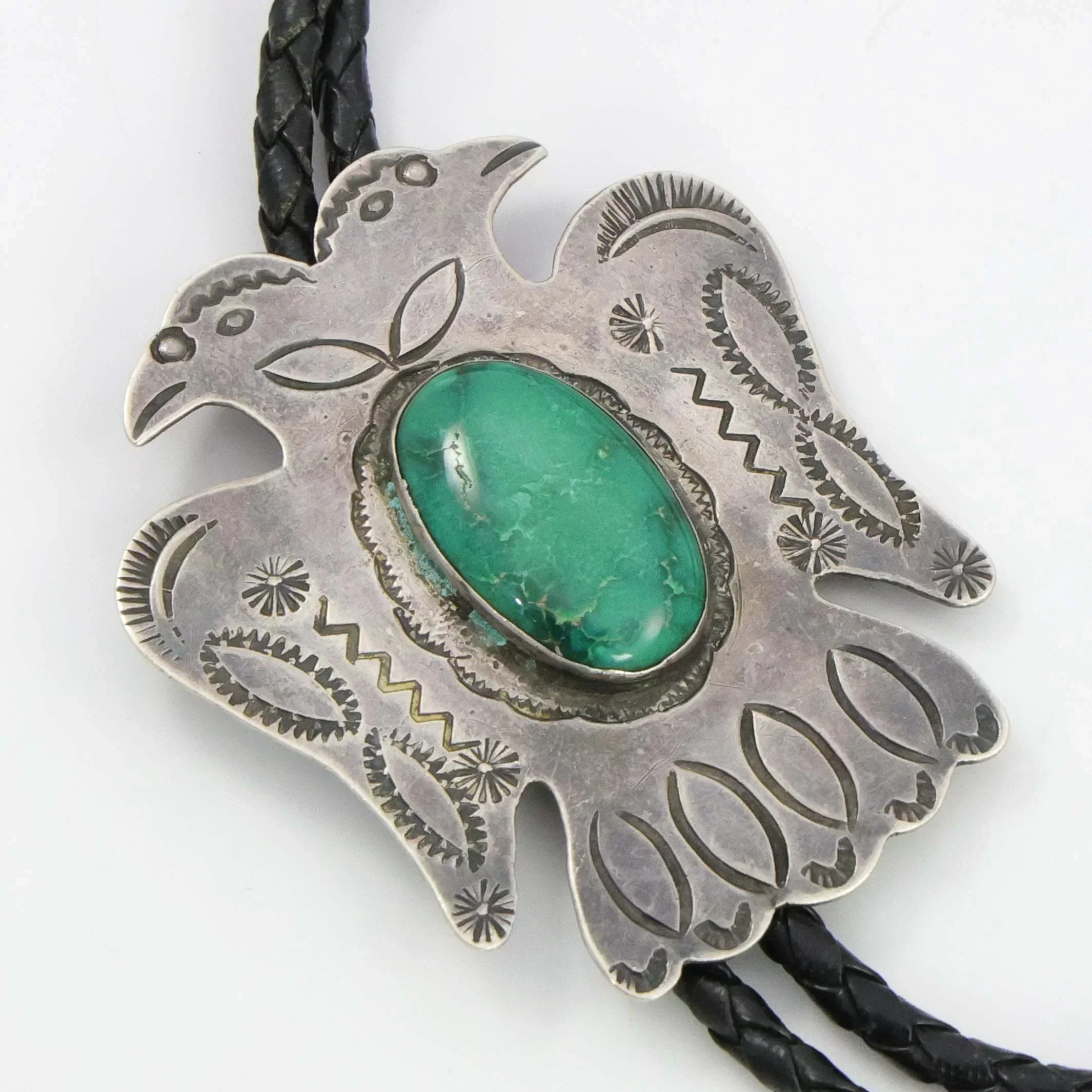 1940s Double Eagle Bolo Tie - Image 3