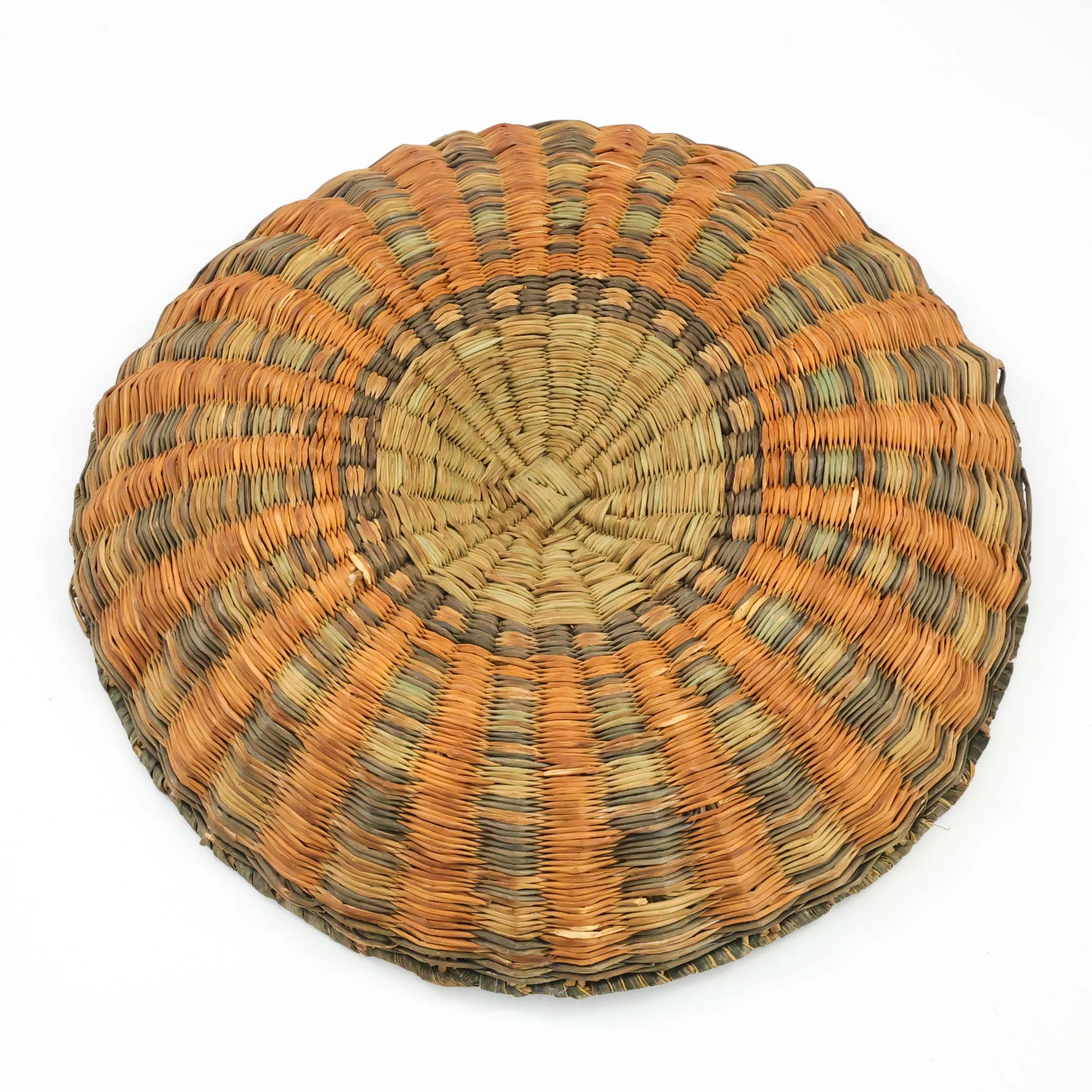 1940s Hopi Wicker Plaque - Image 4