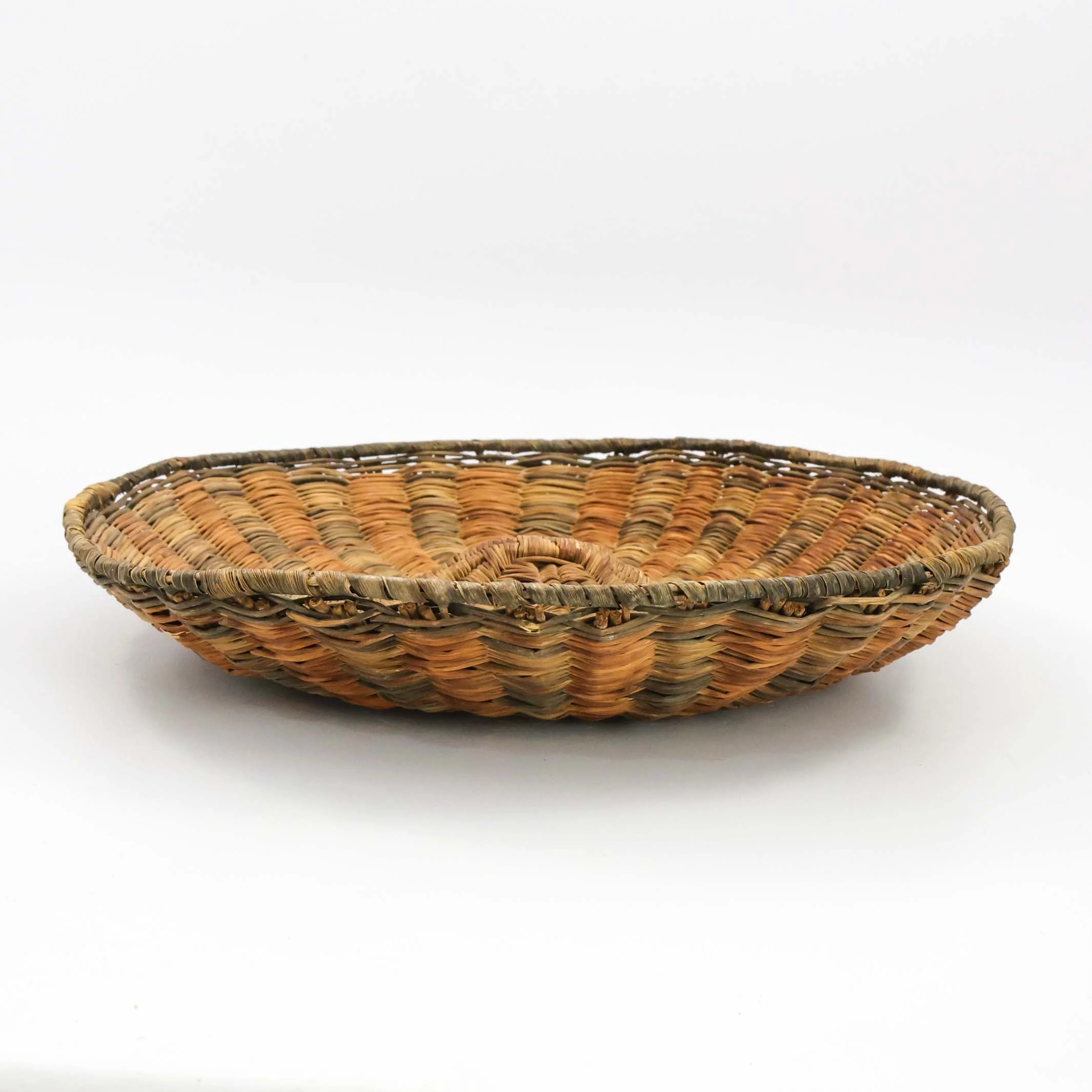 1940s Hopi Wicker Plaque - Image 5