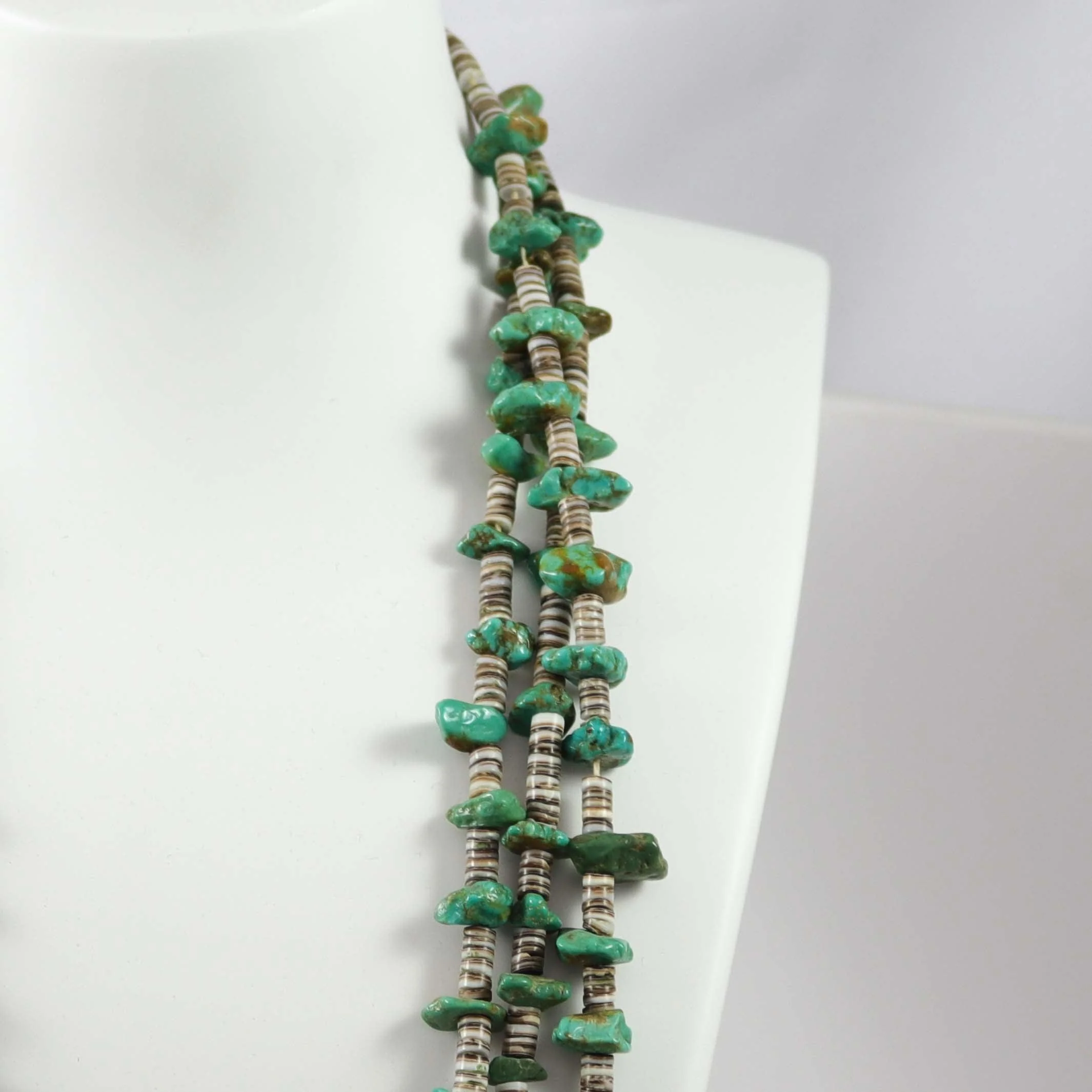1940s Turquoise Necklace - Image 4