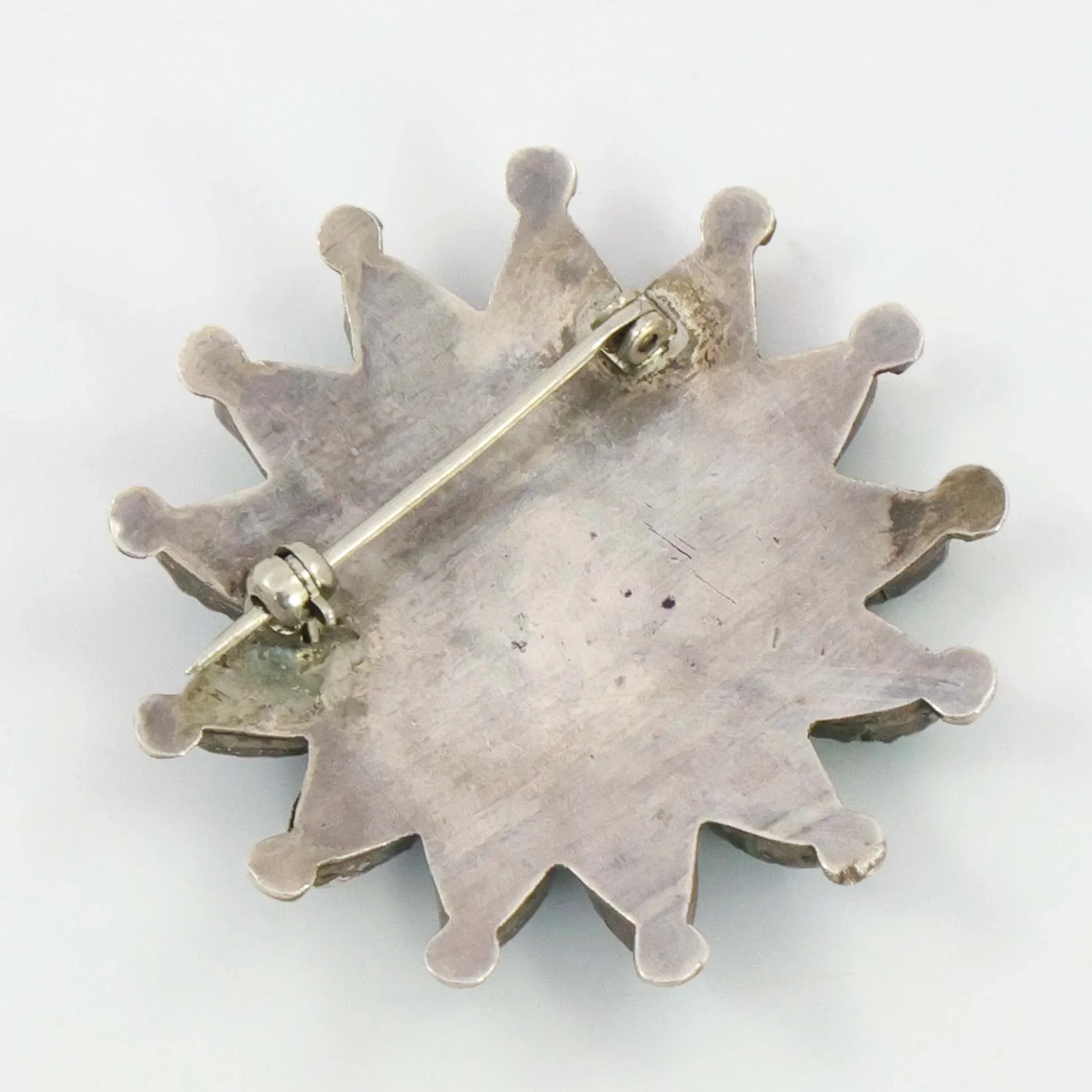 1940s Turquoise Pin - Image 3