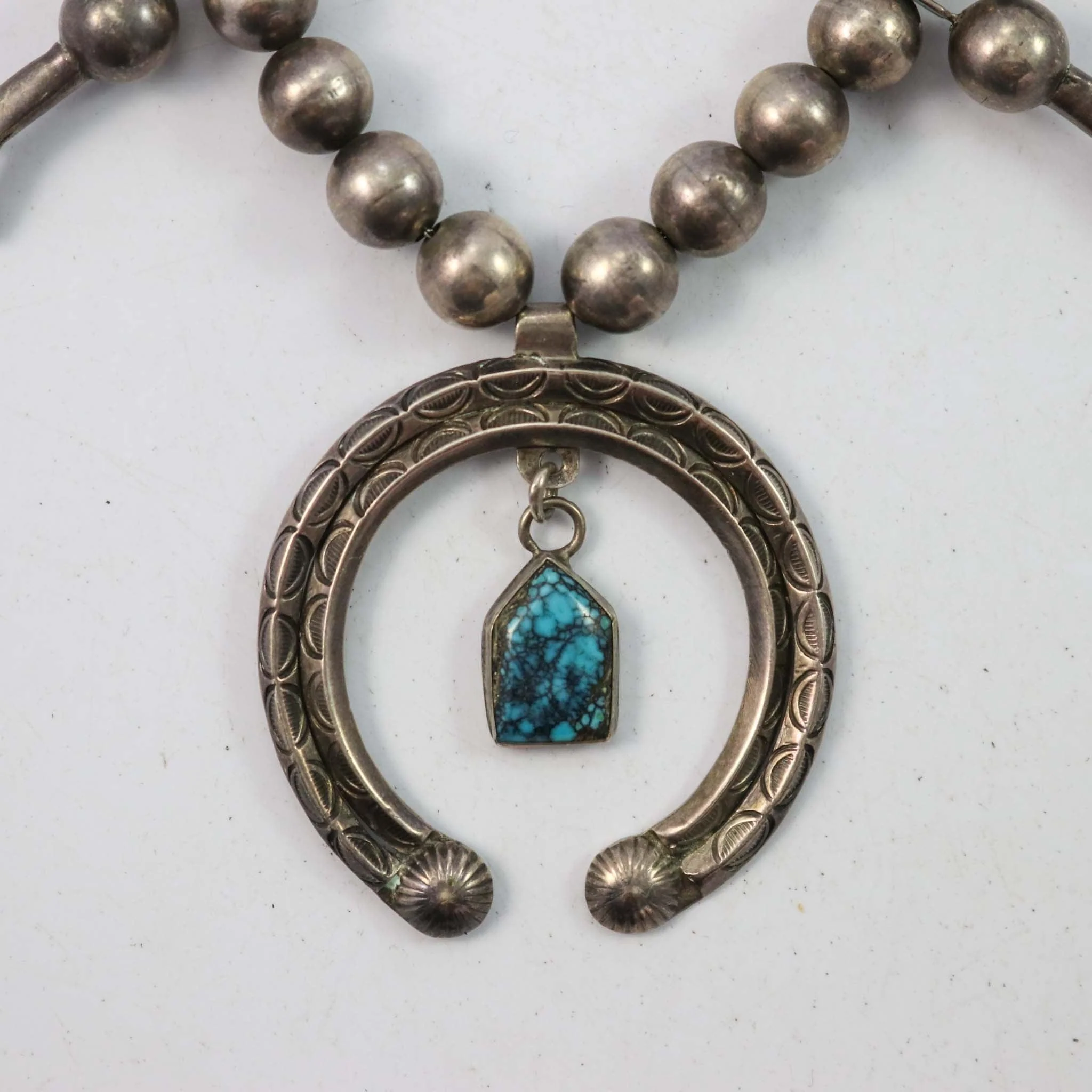 1950s Bisbee Turquoise Necklace - Image 3