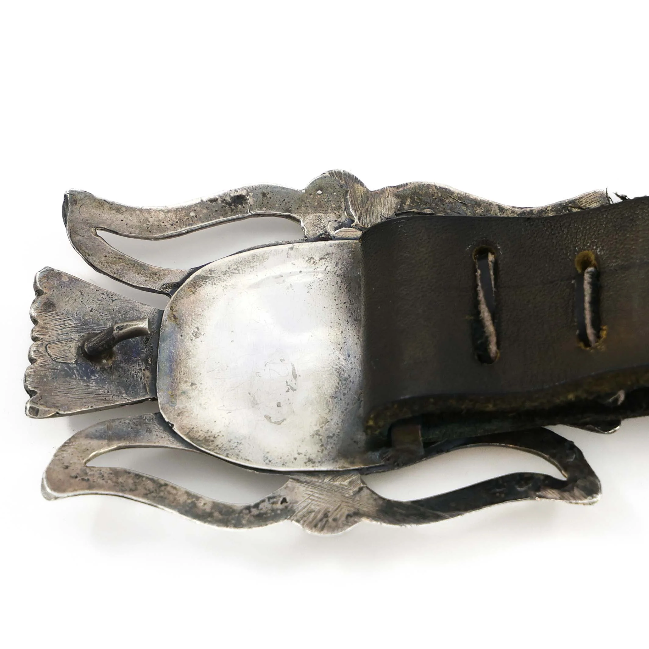 1950s Rainbow Man Concho Belt - Image 8