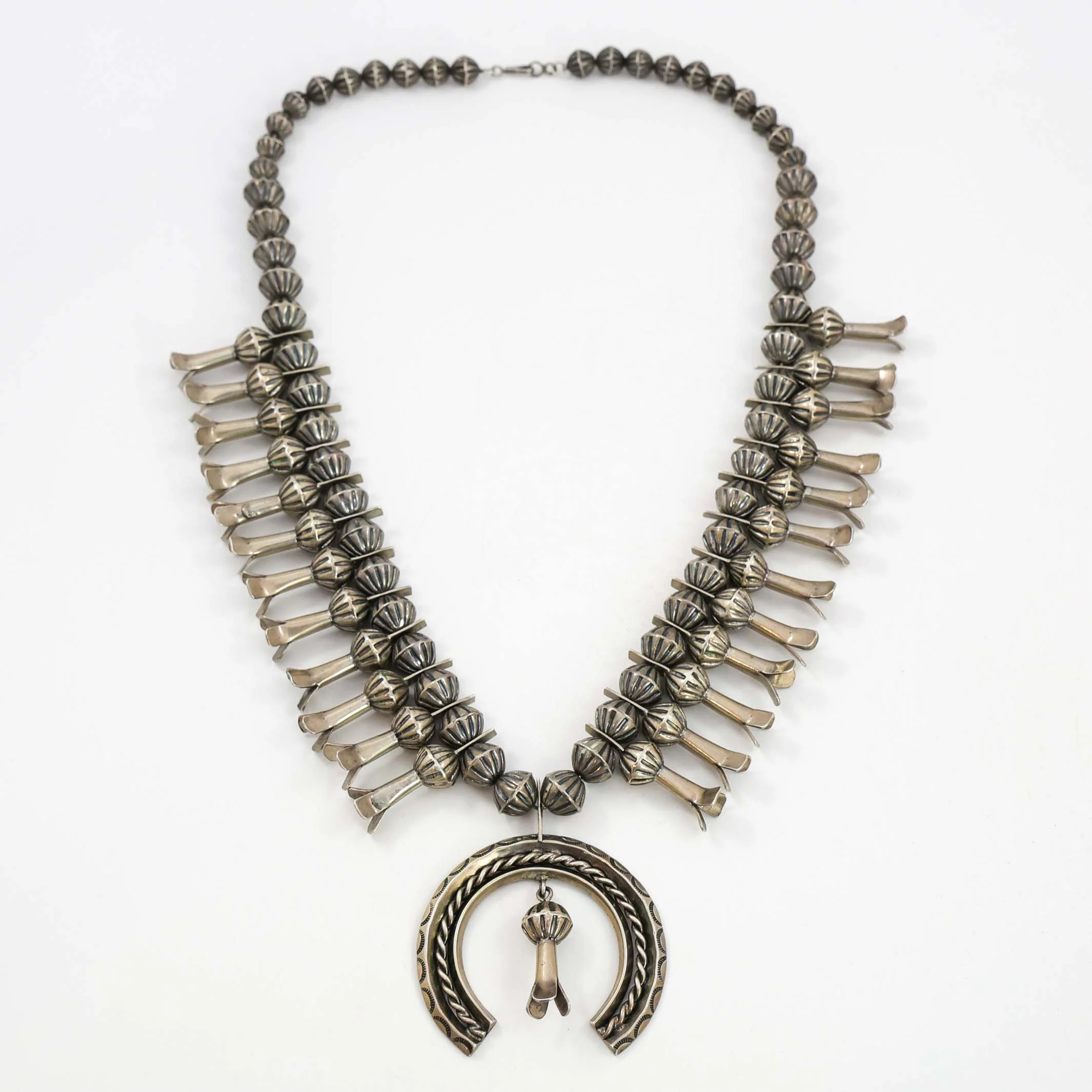 1950s Squash Blossom Necklace