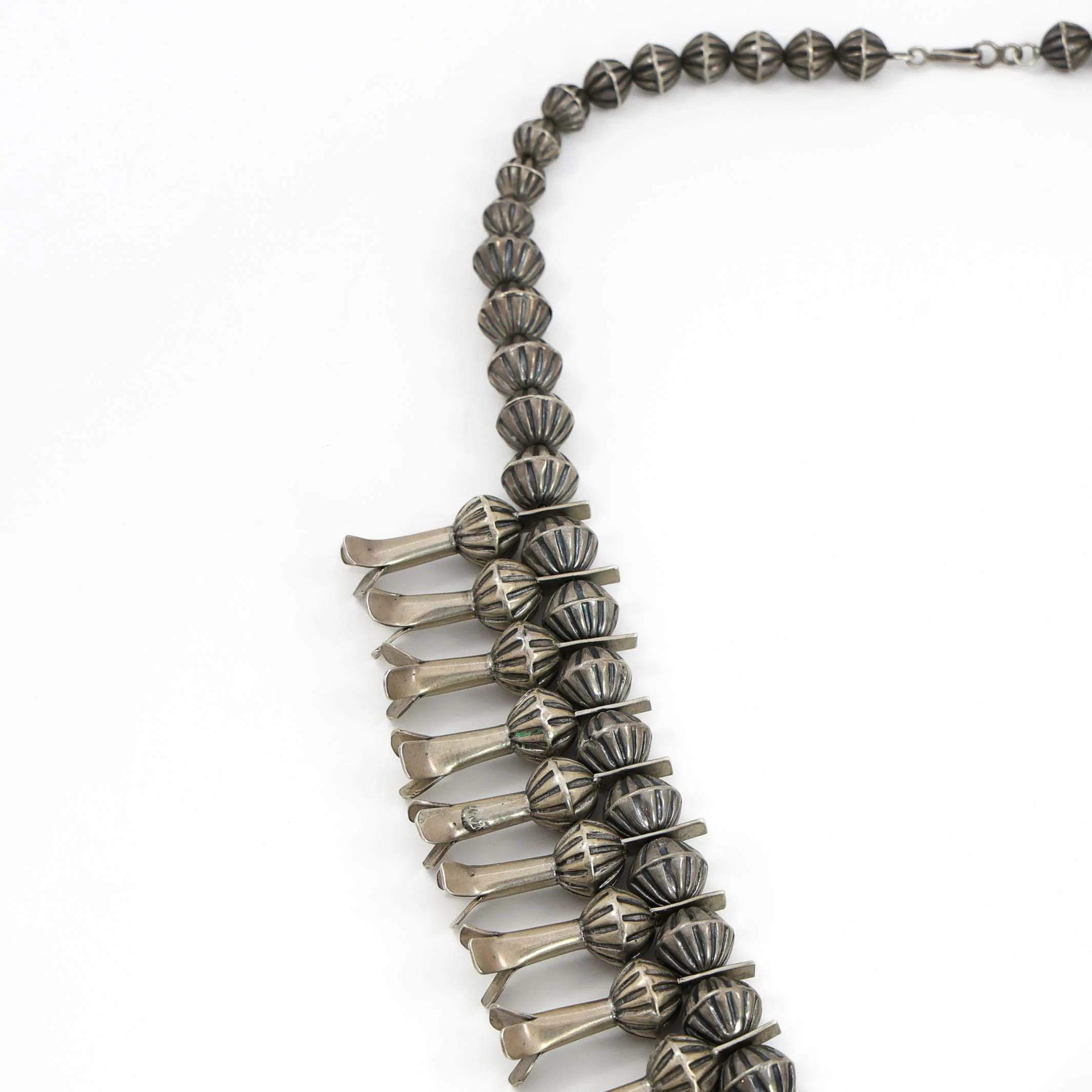 1950s Squash Blossom Necklace - Image 3