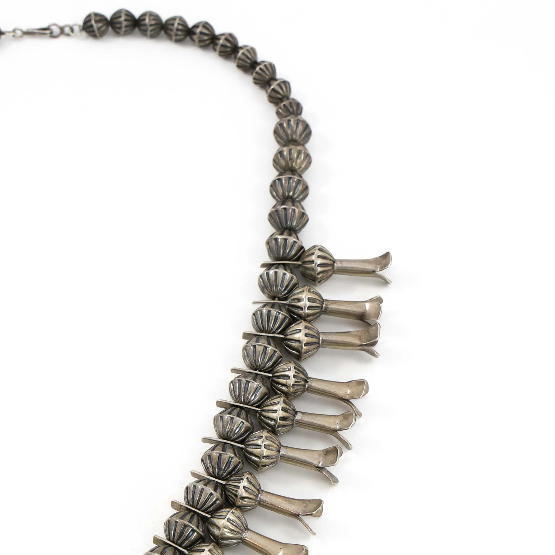 1950s Squash Blossom Necklace - Image 4