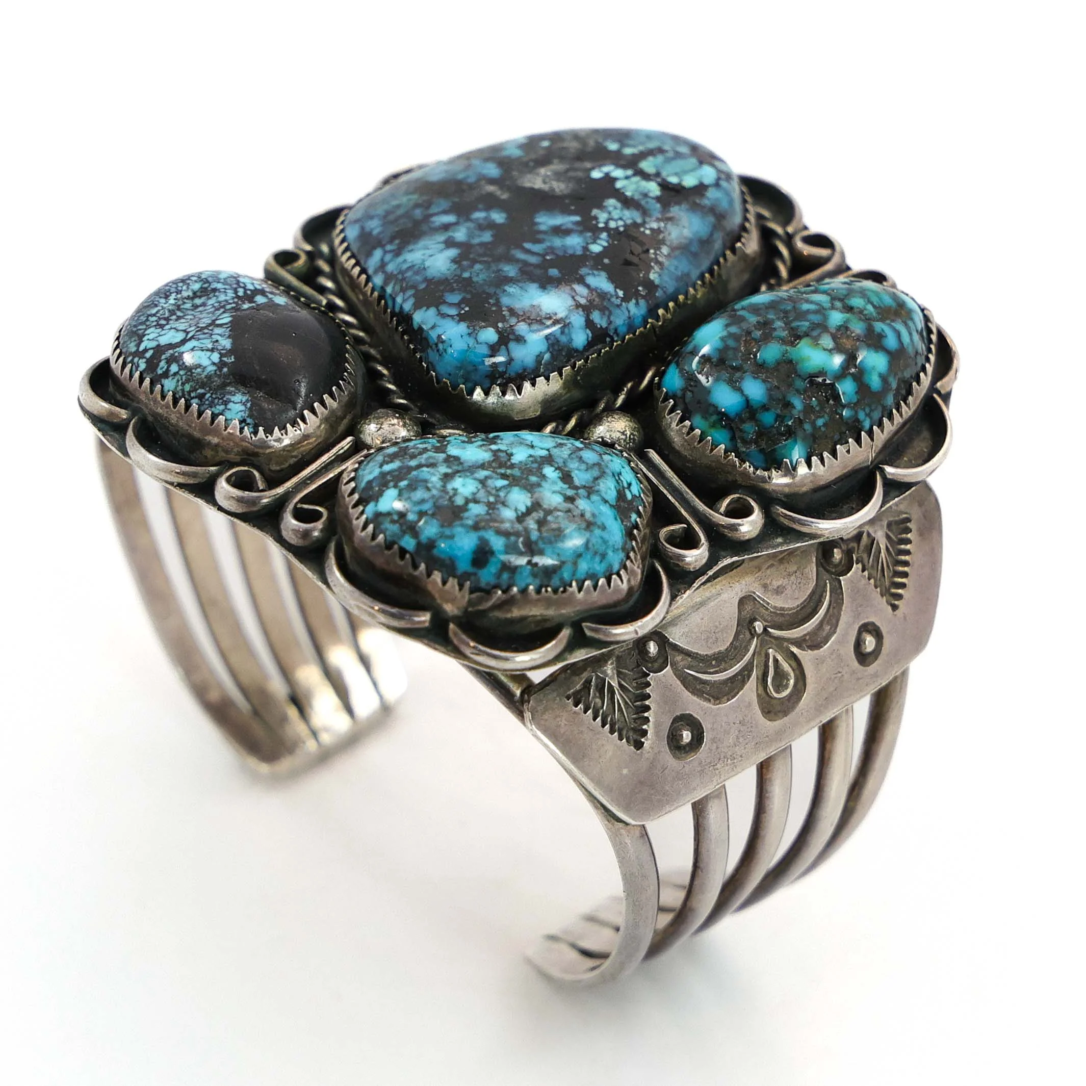 1950s Turquoise Cuff - Image 2