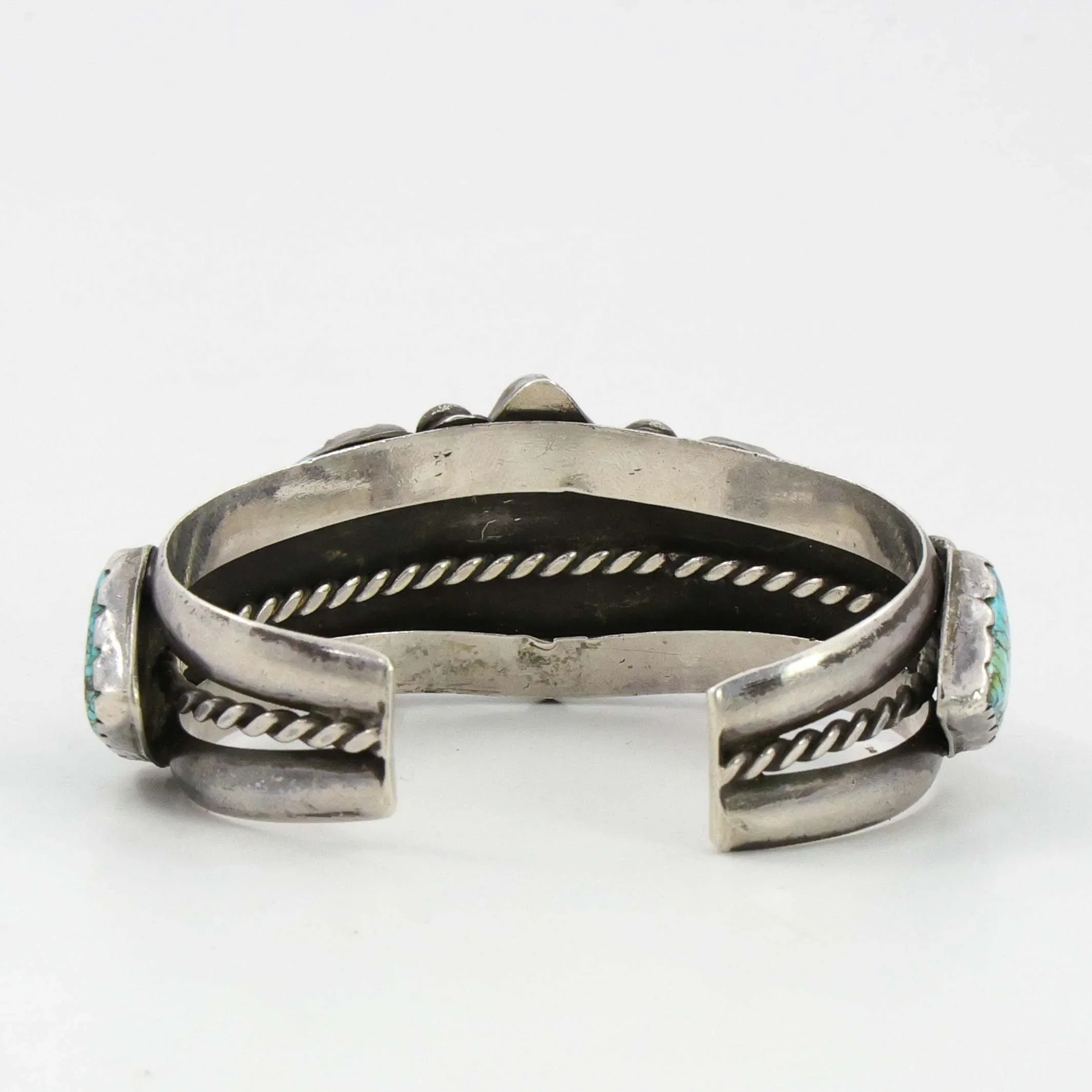 1960s Lone Mountain Turquoise Cuff - Image 4