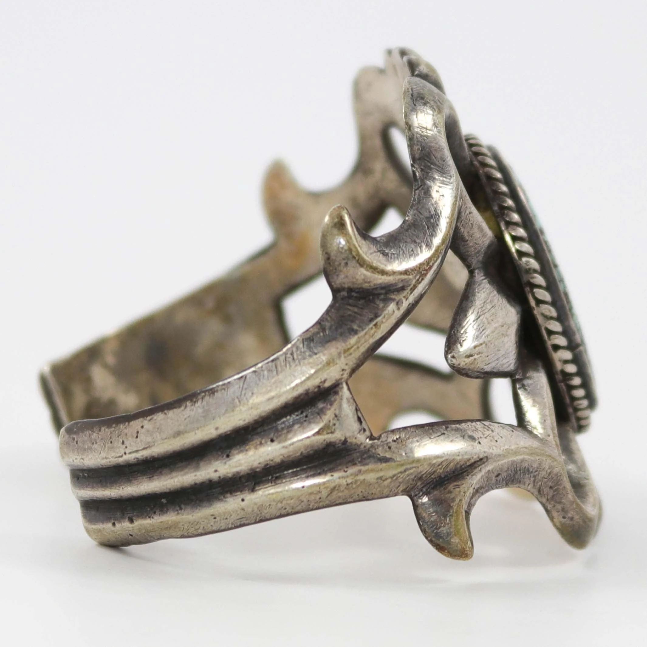 1960s Number Eight Turquoise Cuff - Image 3