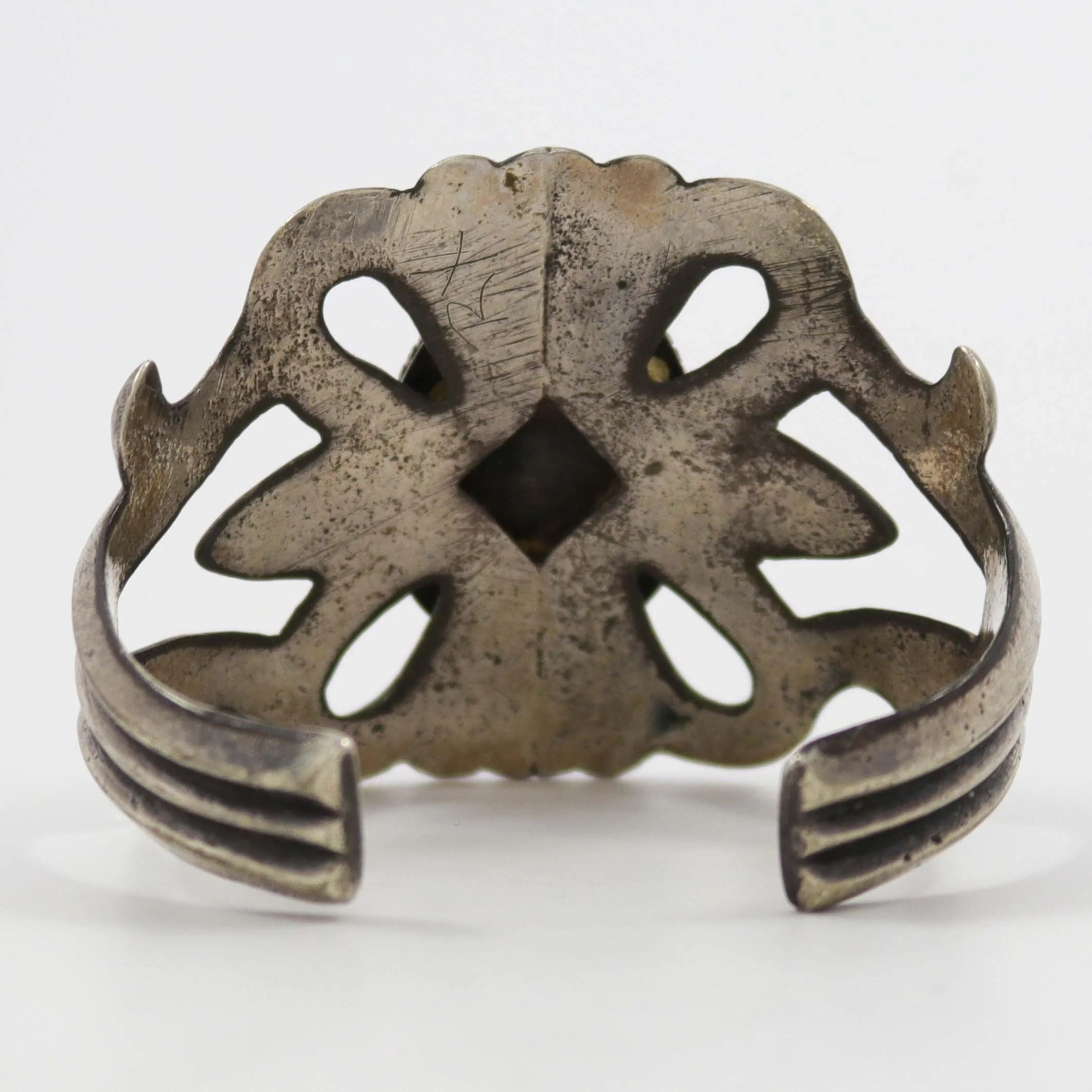 1960s Number Eight Turquoise Cuff - Image 4