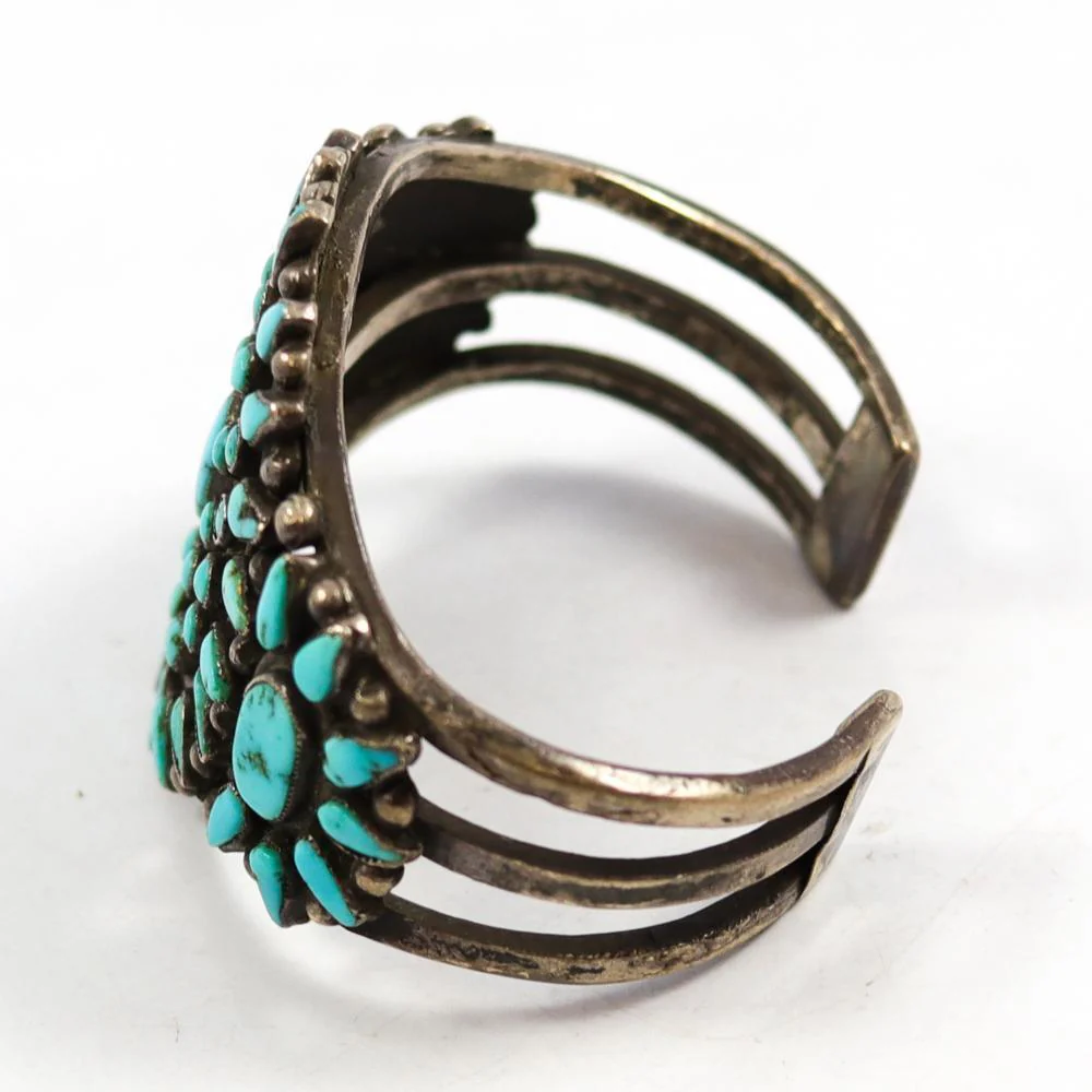 1960s Turquoise Cuff - Image 5