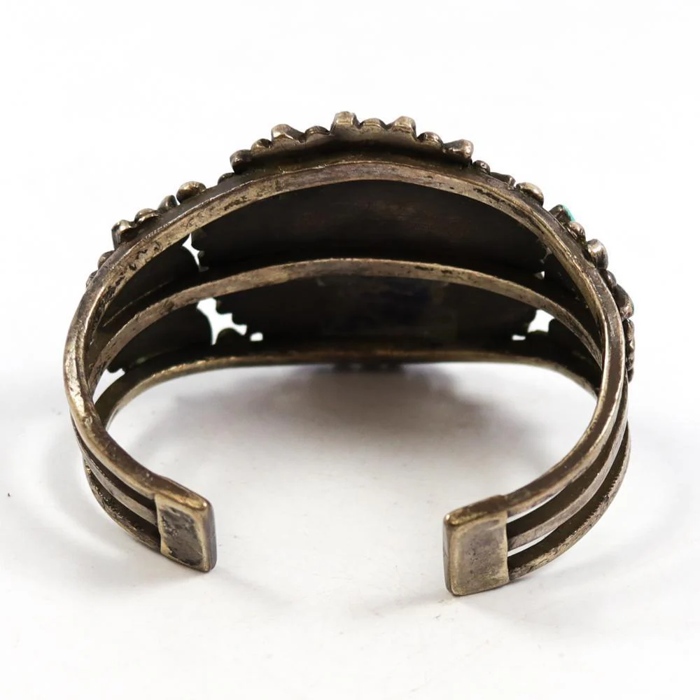 1960s Turquoise Cuff - Image 6