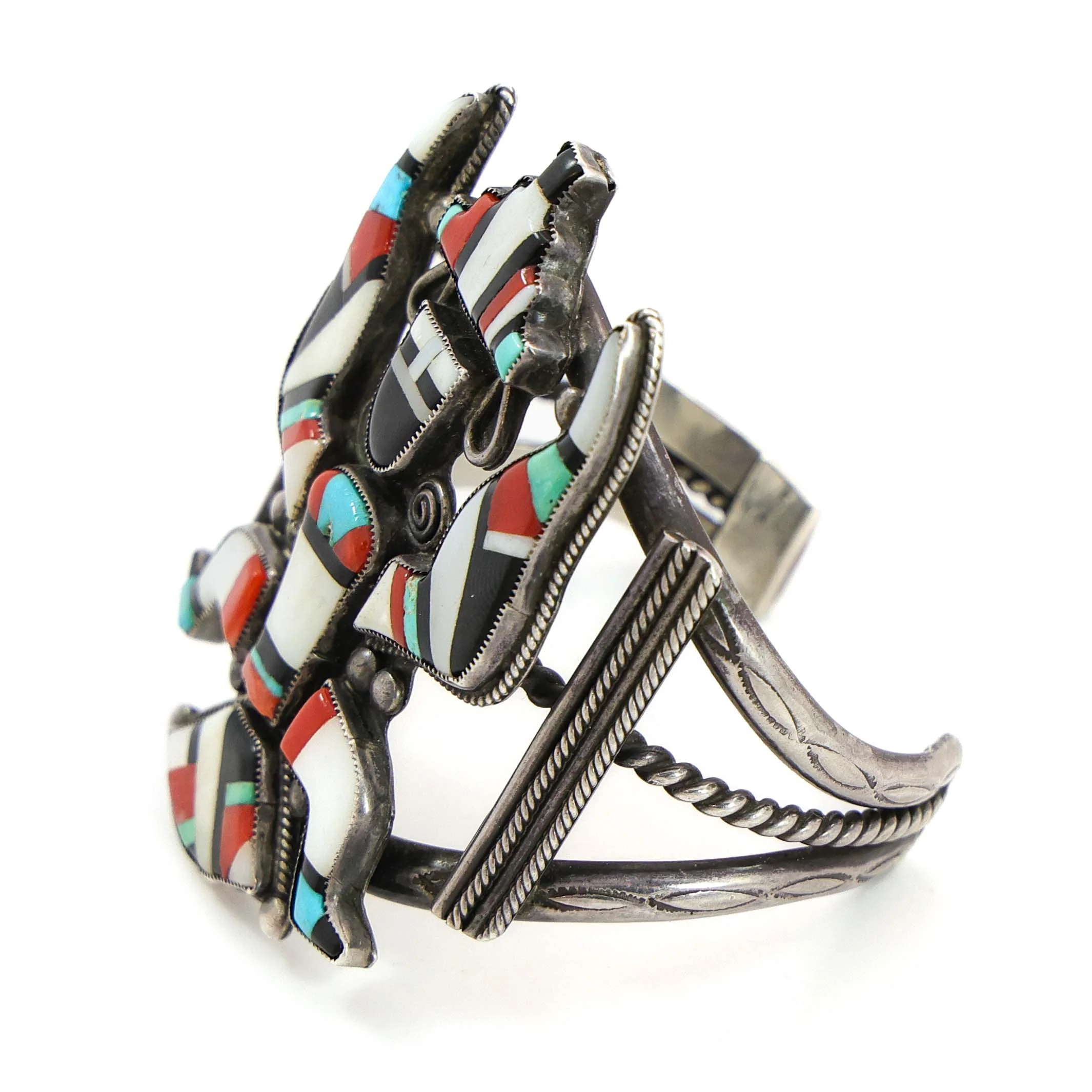 1960s Zuni Knifewing Cuff - Image 2