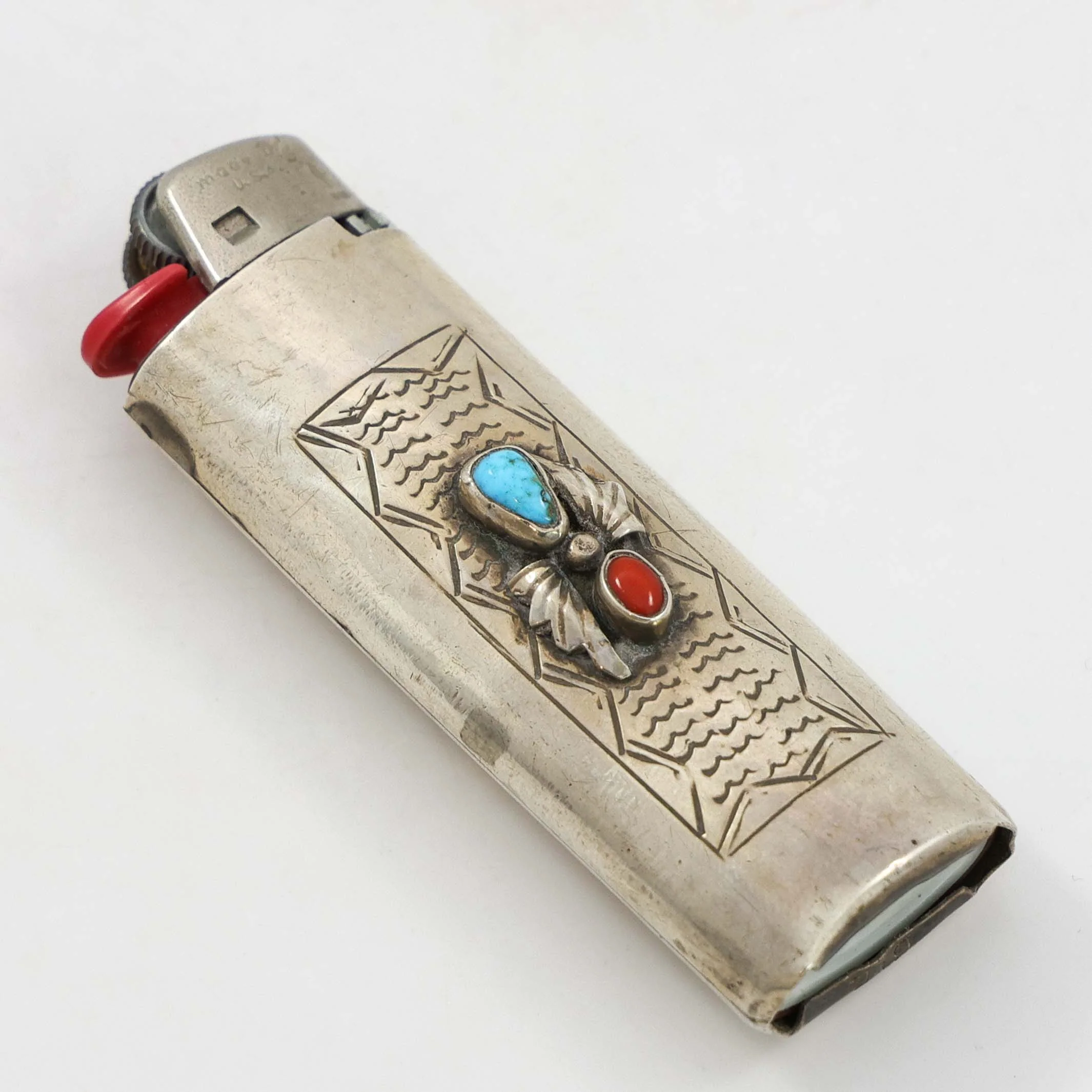 1970s Navajo Lighter Case - Image 3