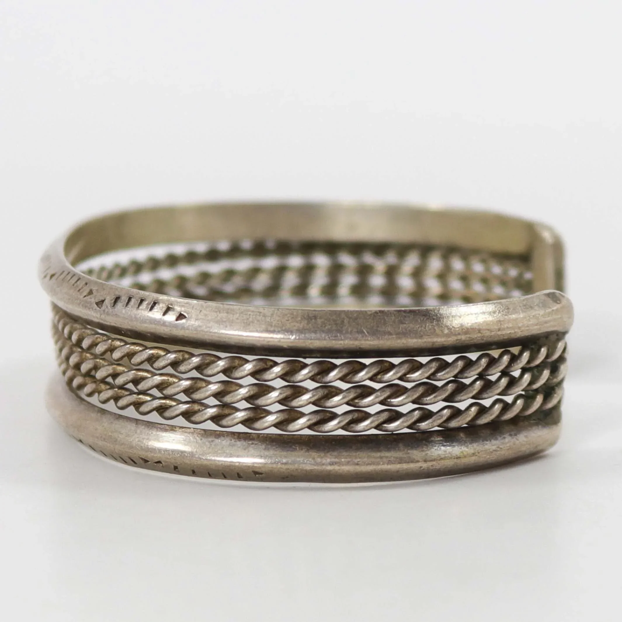 1970s Silver Cuff - Image 2