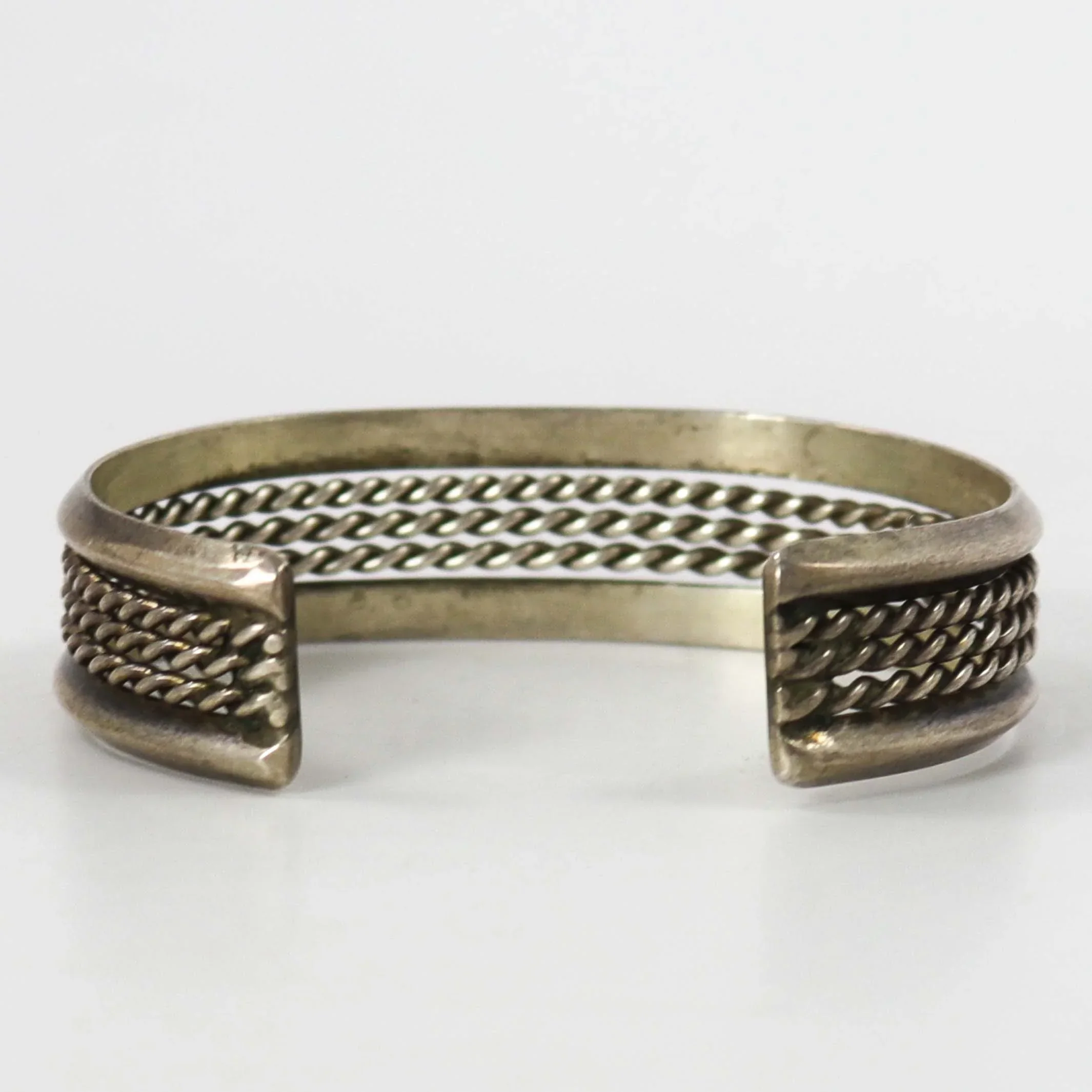 1970s Silver Cuff - Image 4