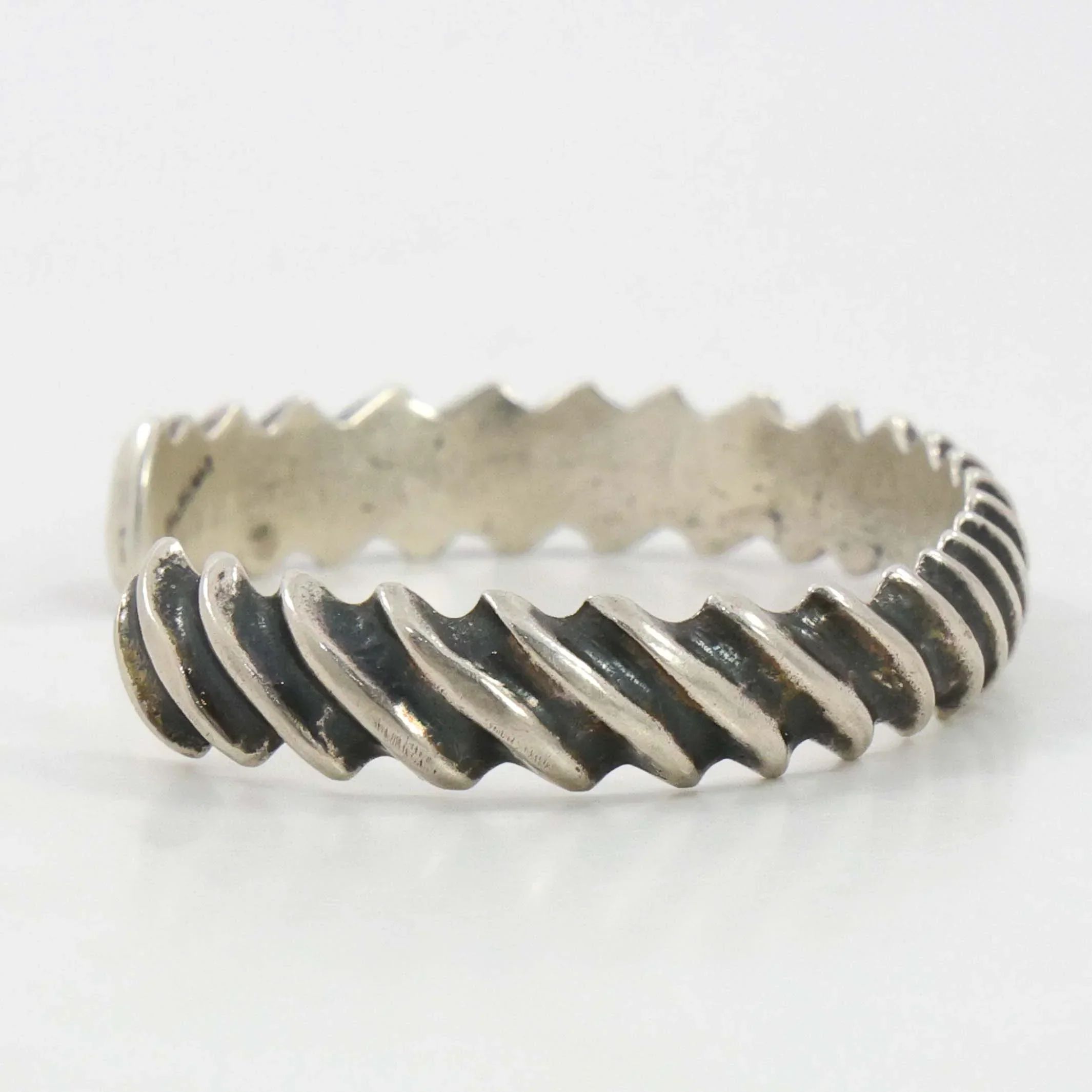 1970s Silver Cuff - Image 3