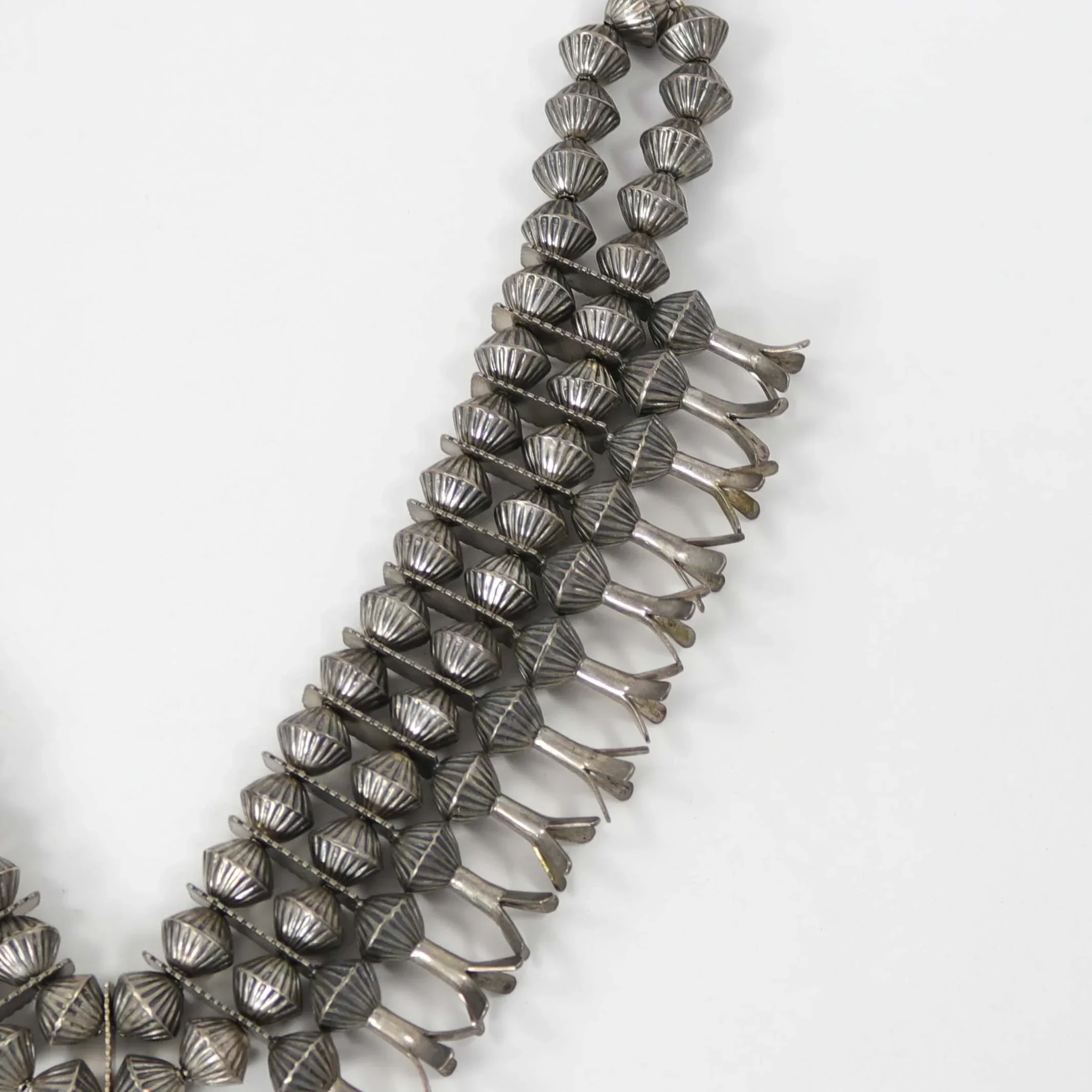 1970s Squash Blossom Necklace - Image 4