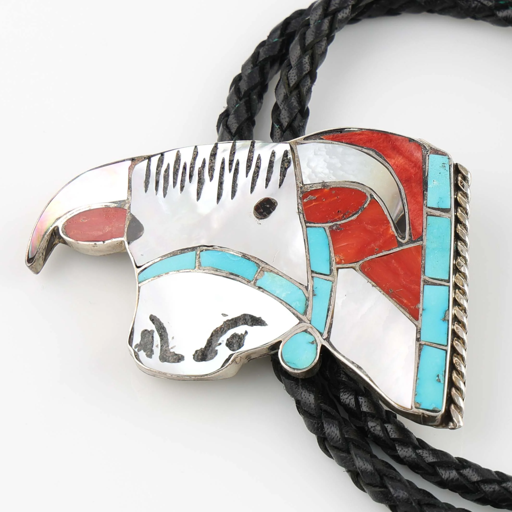1970s Steer Bolo Tie