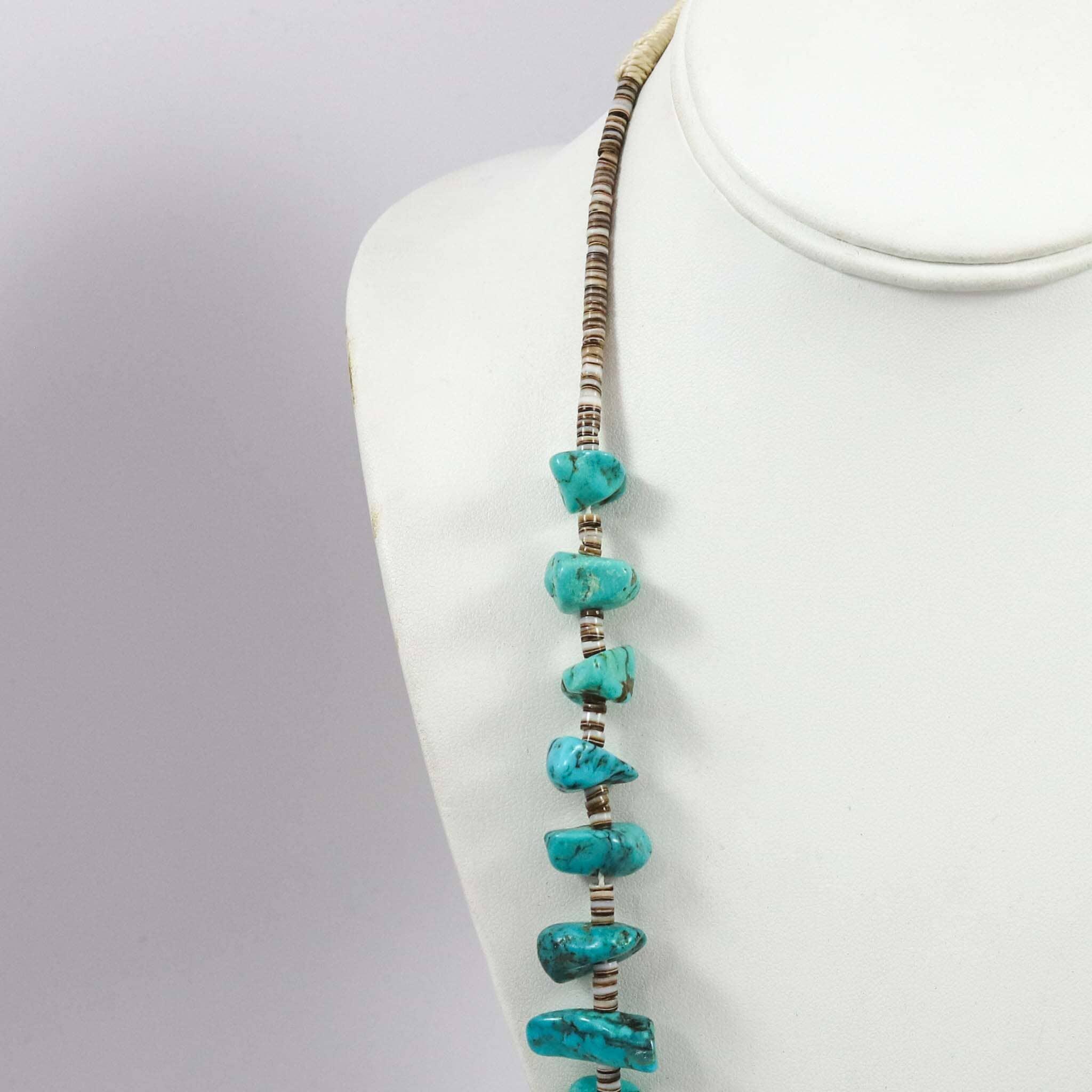 1970s Turquoise Necklace - Image 3