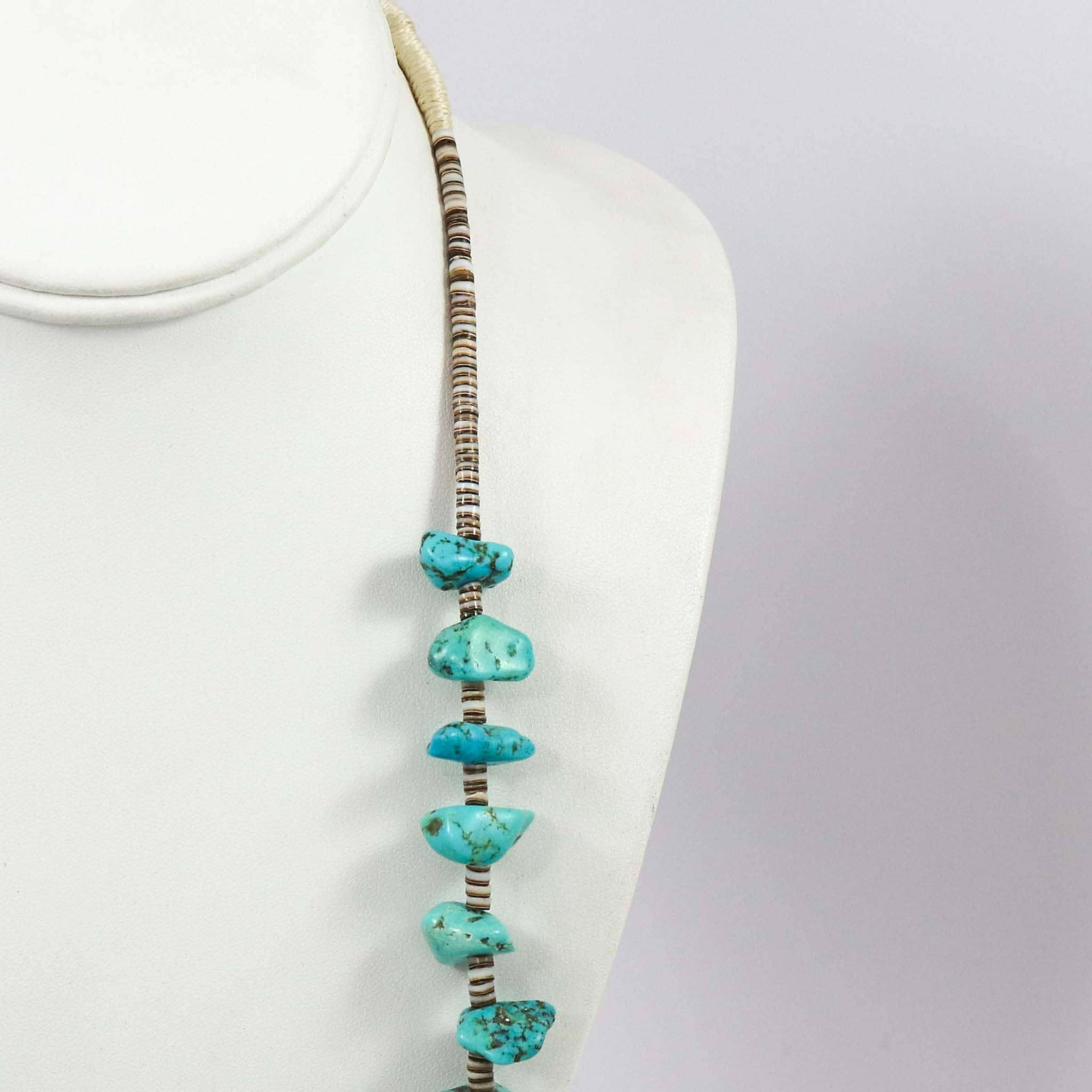 1970s Turquoise Necklace - Image 4