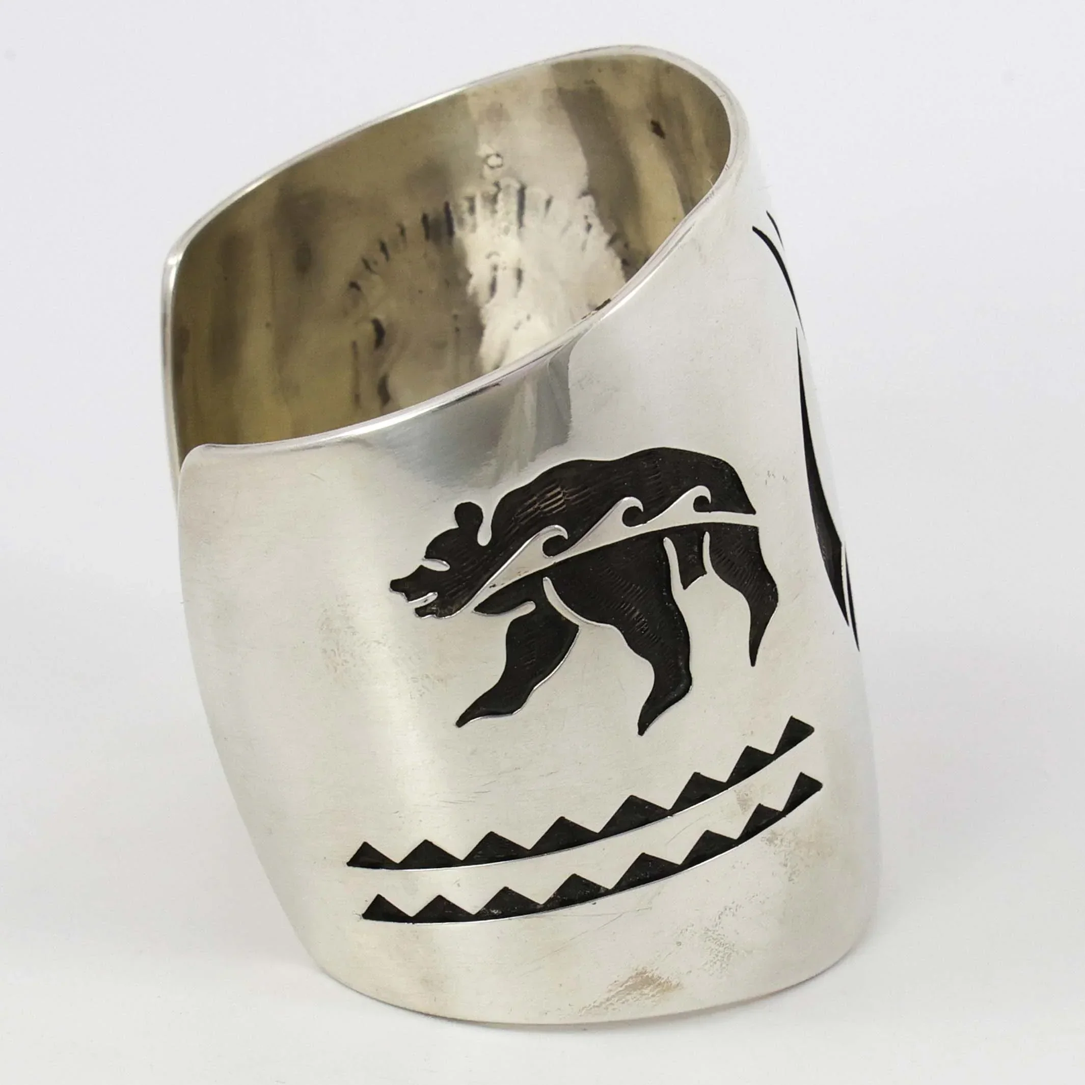1980s Bear Cuff - Image 5