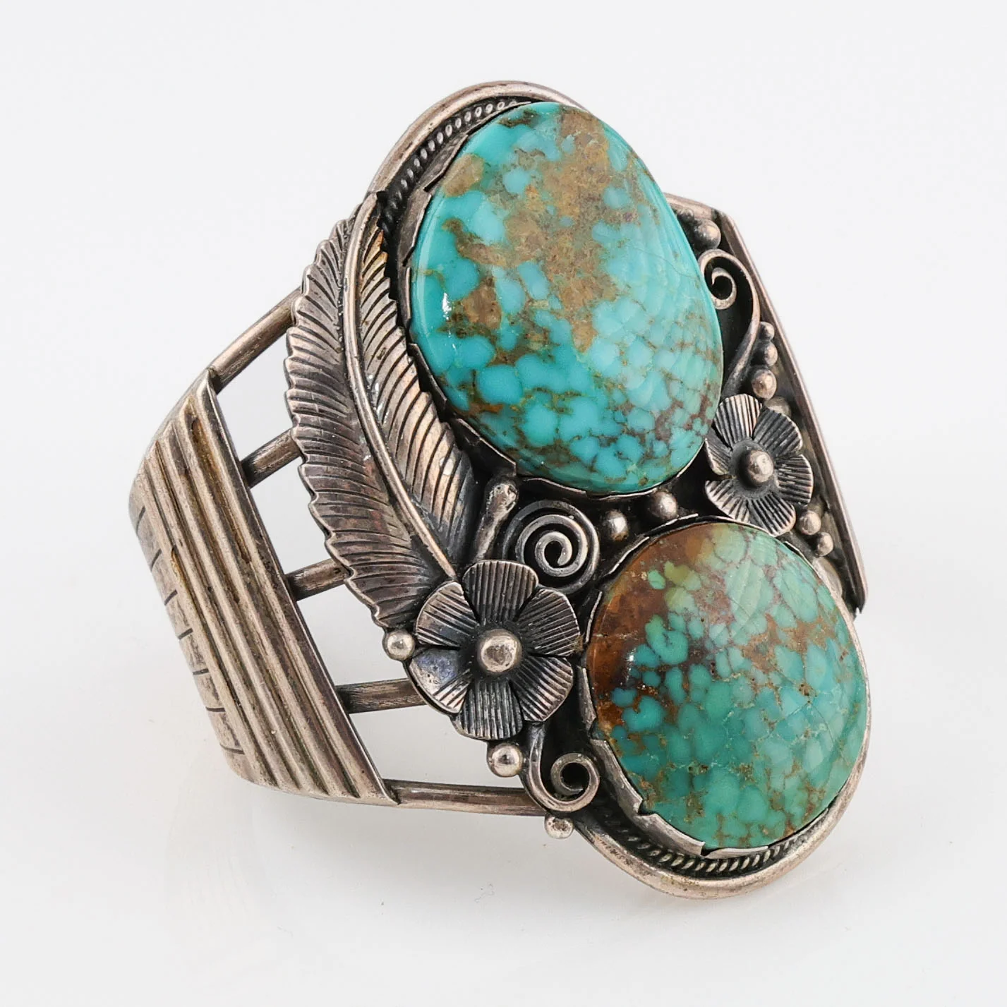 1980s Turquoise Cuff - Image 3