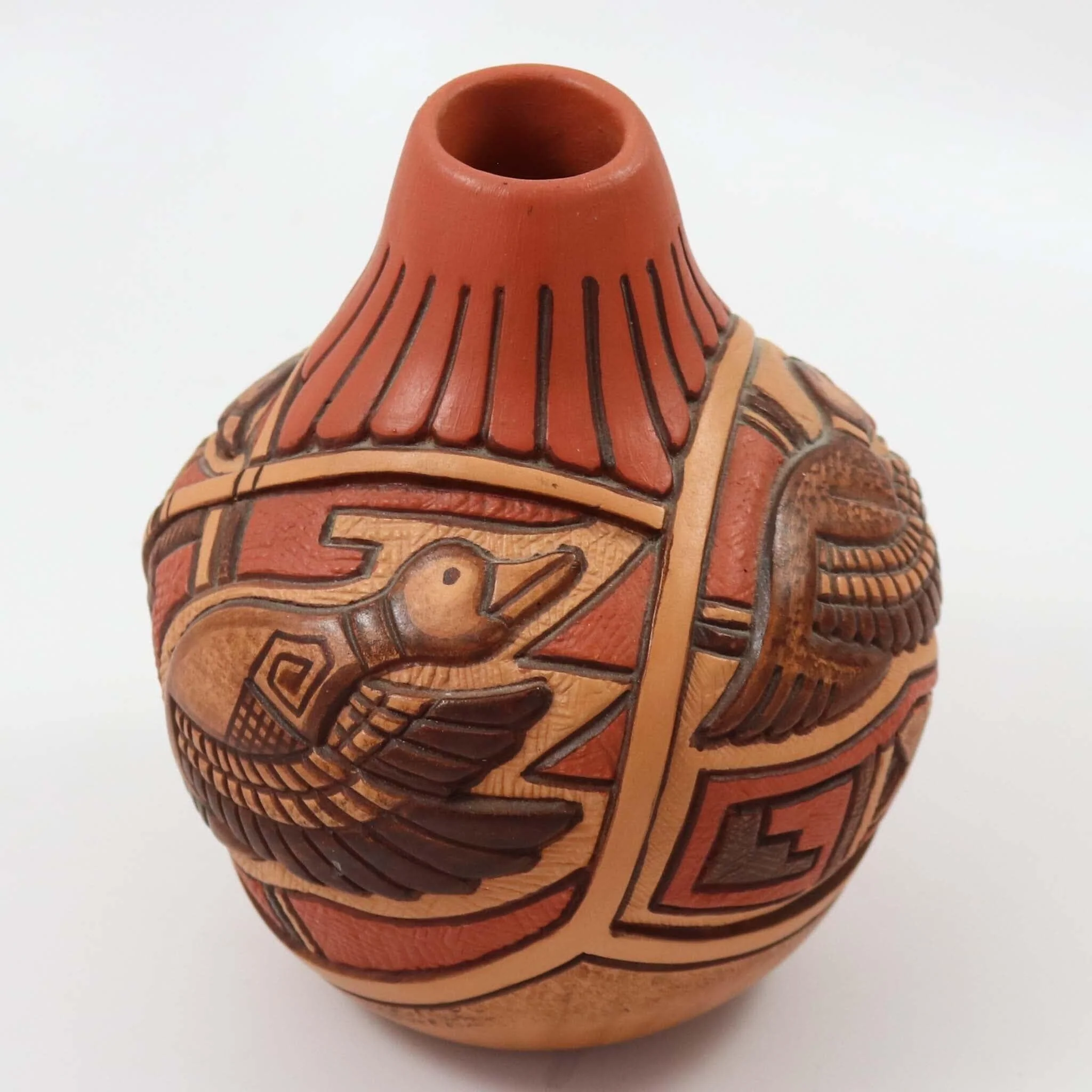 1990s Hopi Duck Pot - Image 4