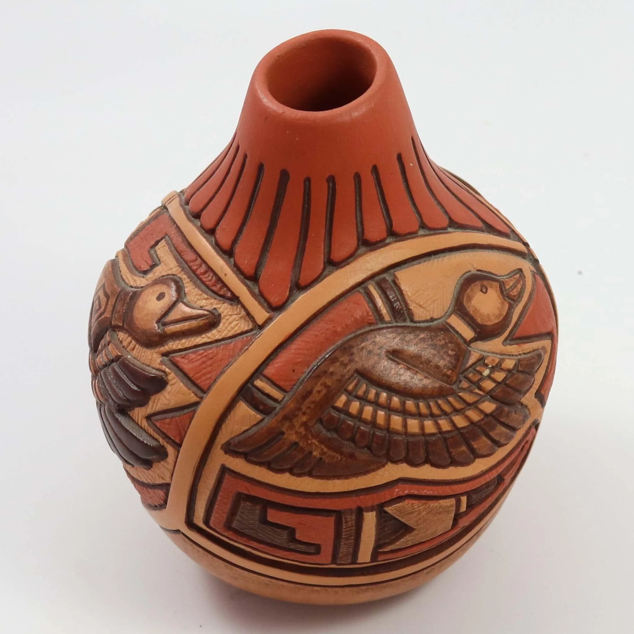 1990s Hopi Duck Pot - Image 5