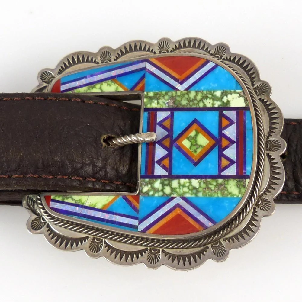 Mosaic Inlay Buckle - Image 3