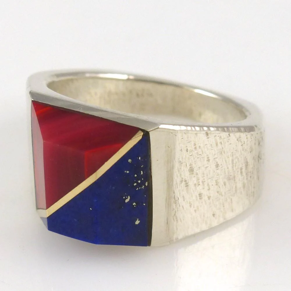 Rosarita and Lapis Ring - Image 3