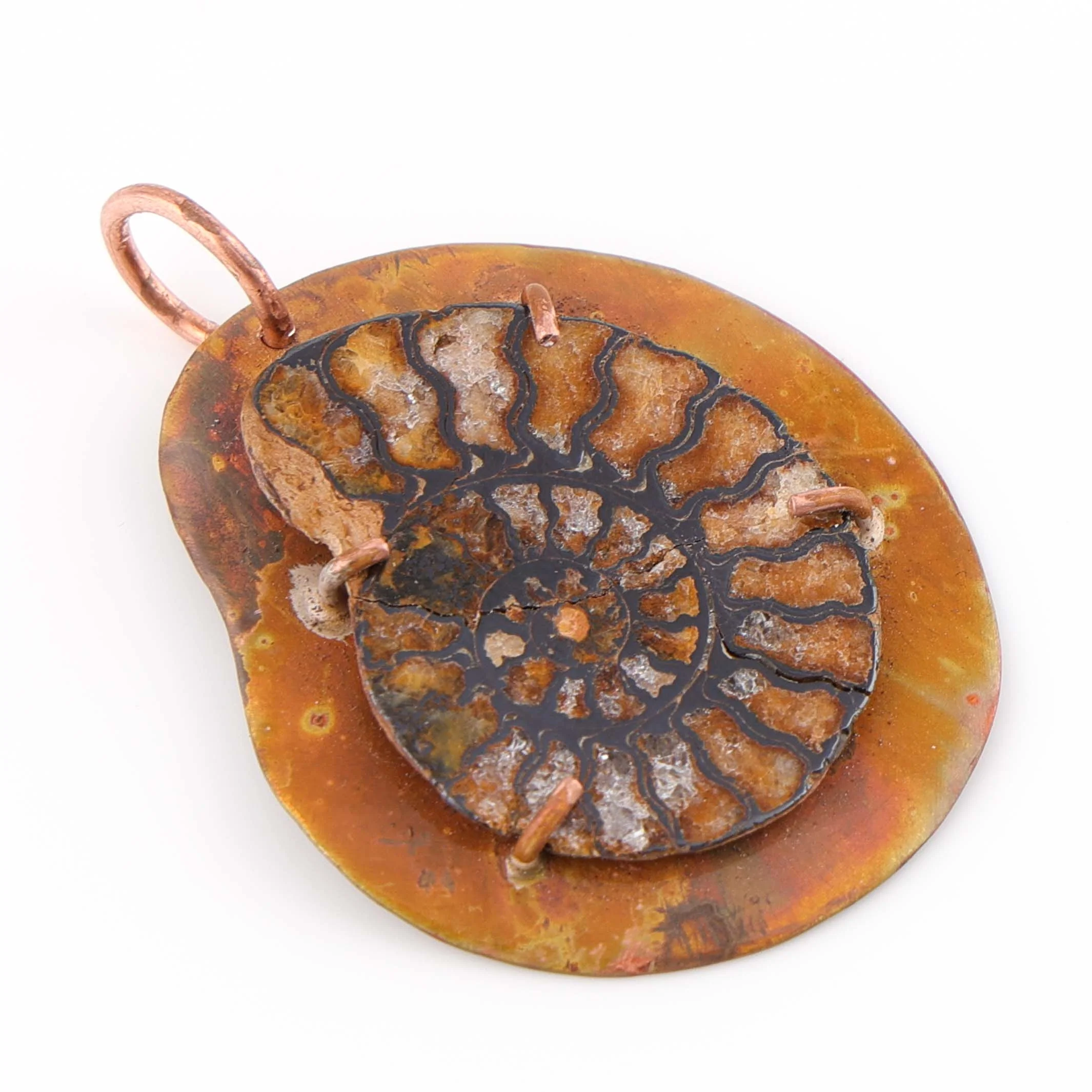 Ammonite Fossil Pendant - Image 2