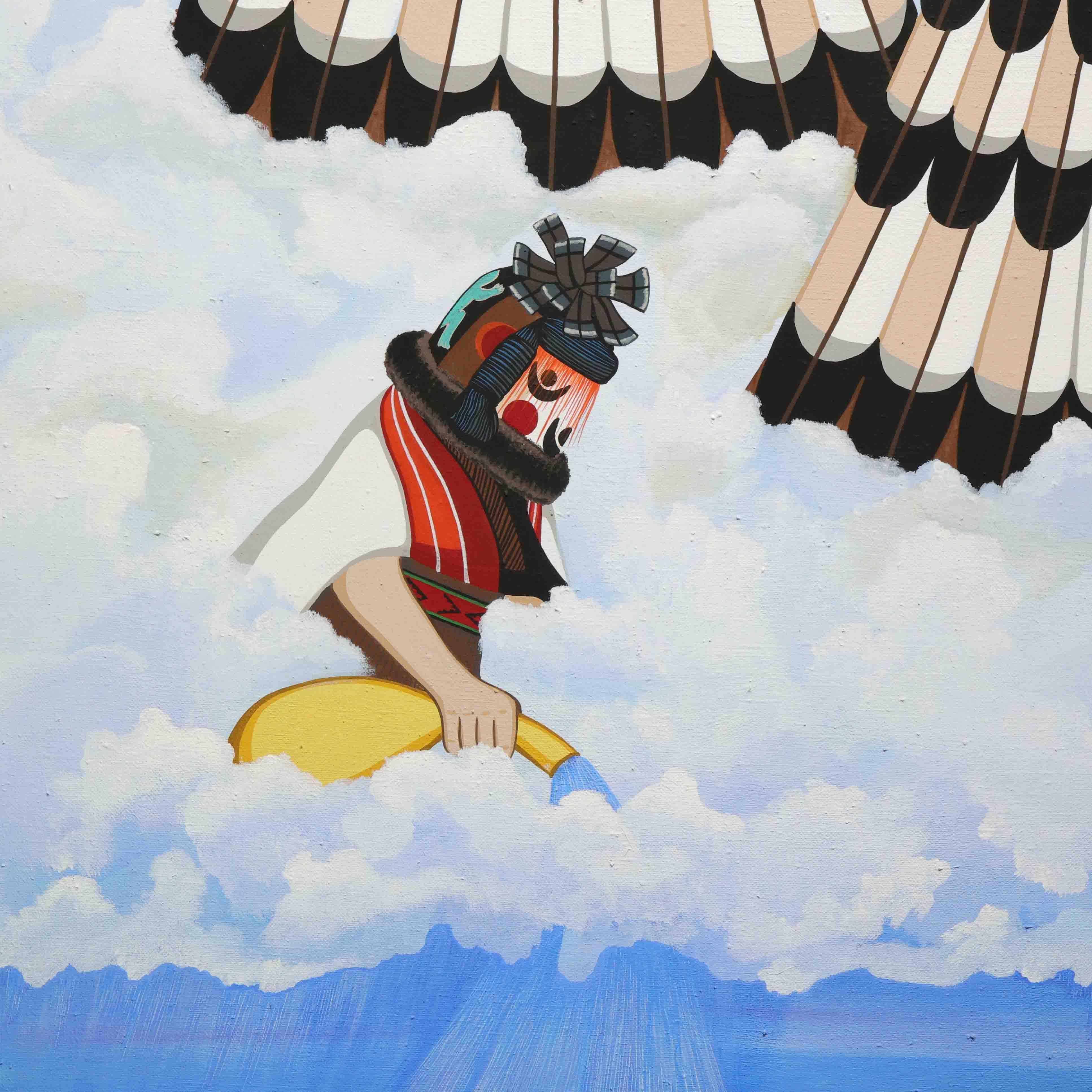 “Ancestors of the Rain” Painting - Image 5