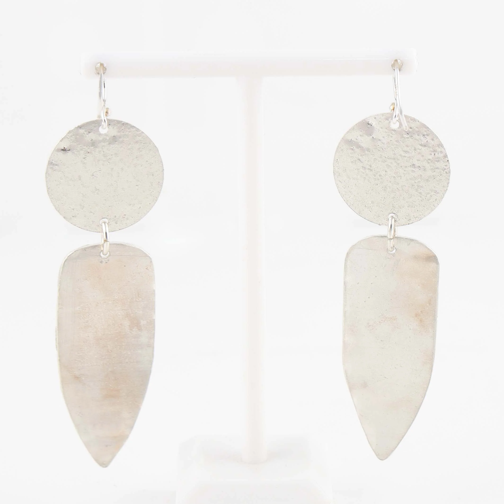 Basket Weave Earrings - Image 2
