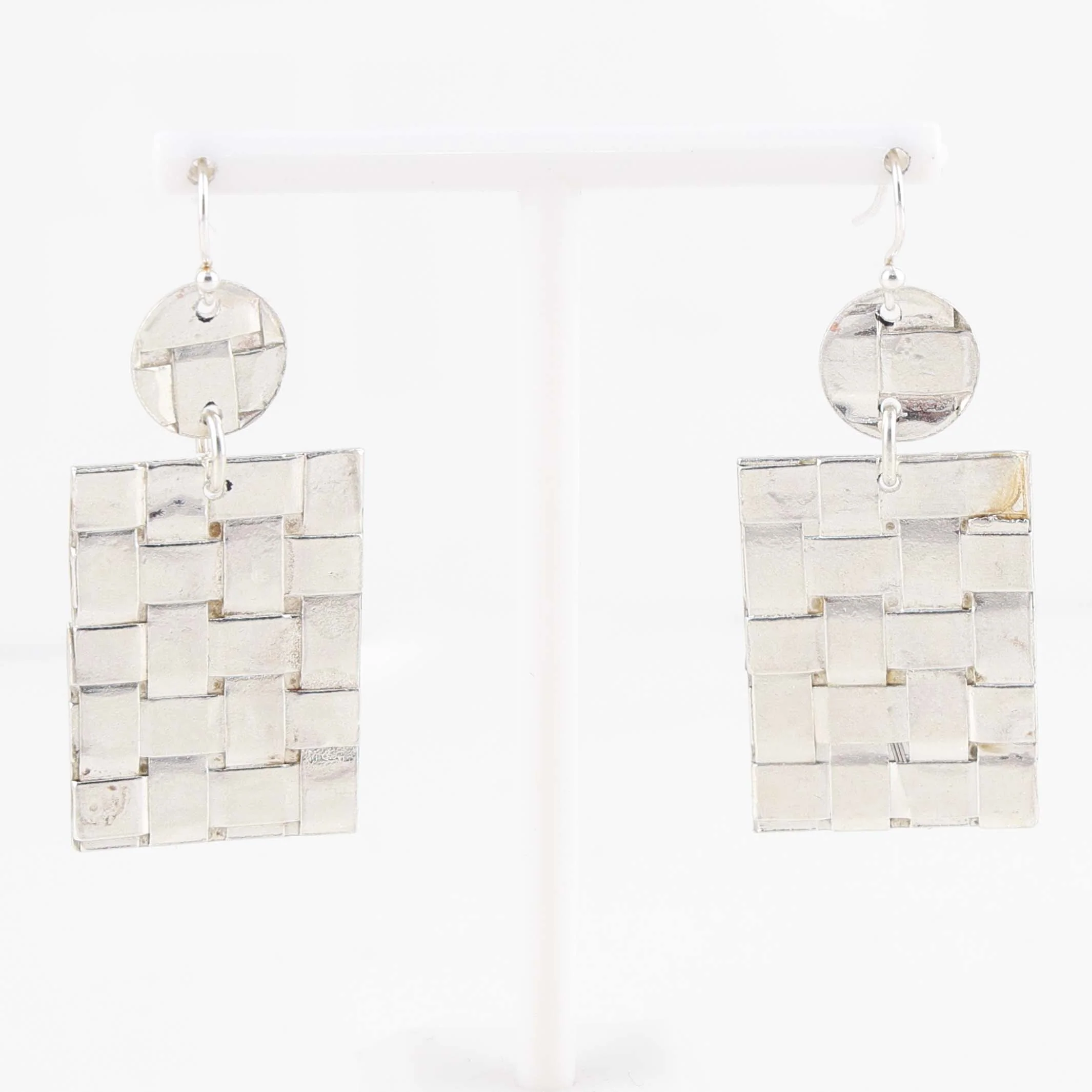 Basket Weave Earrings