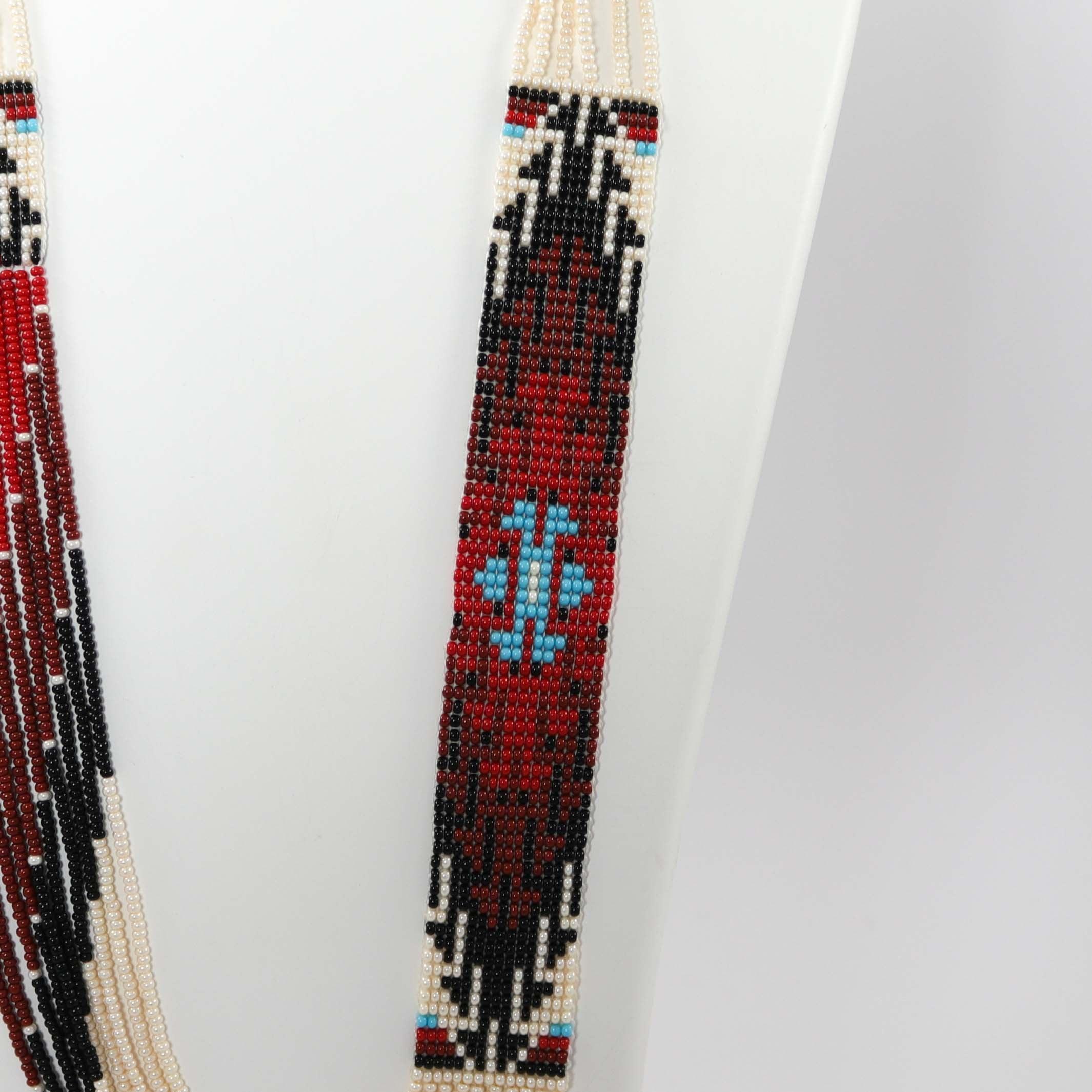 Beaded Necklace and Earring Set - Image 5