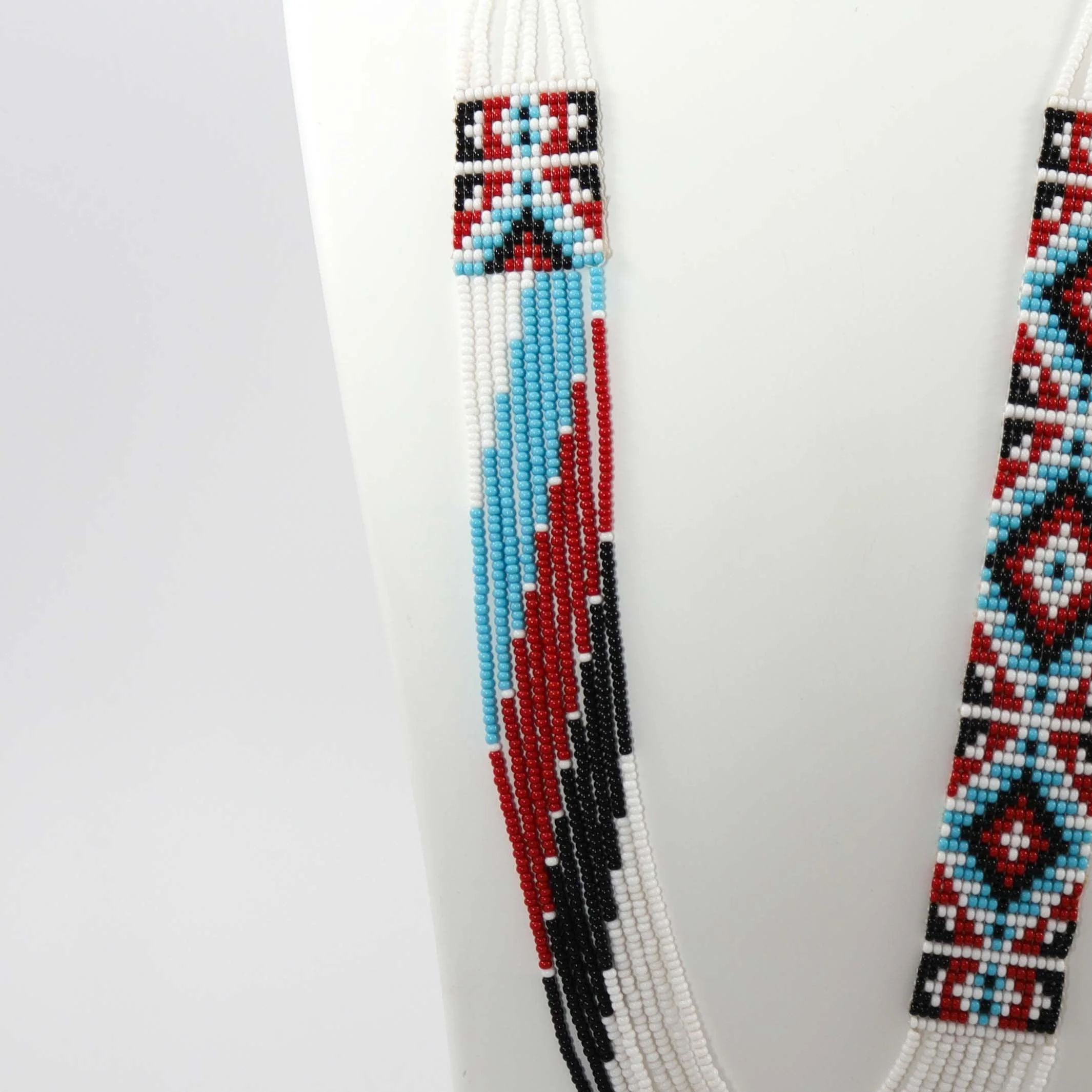Beaded Necklace and Earring Set - Image 4