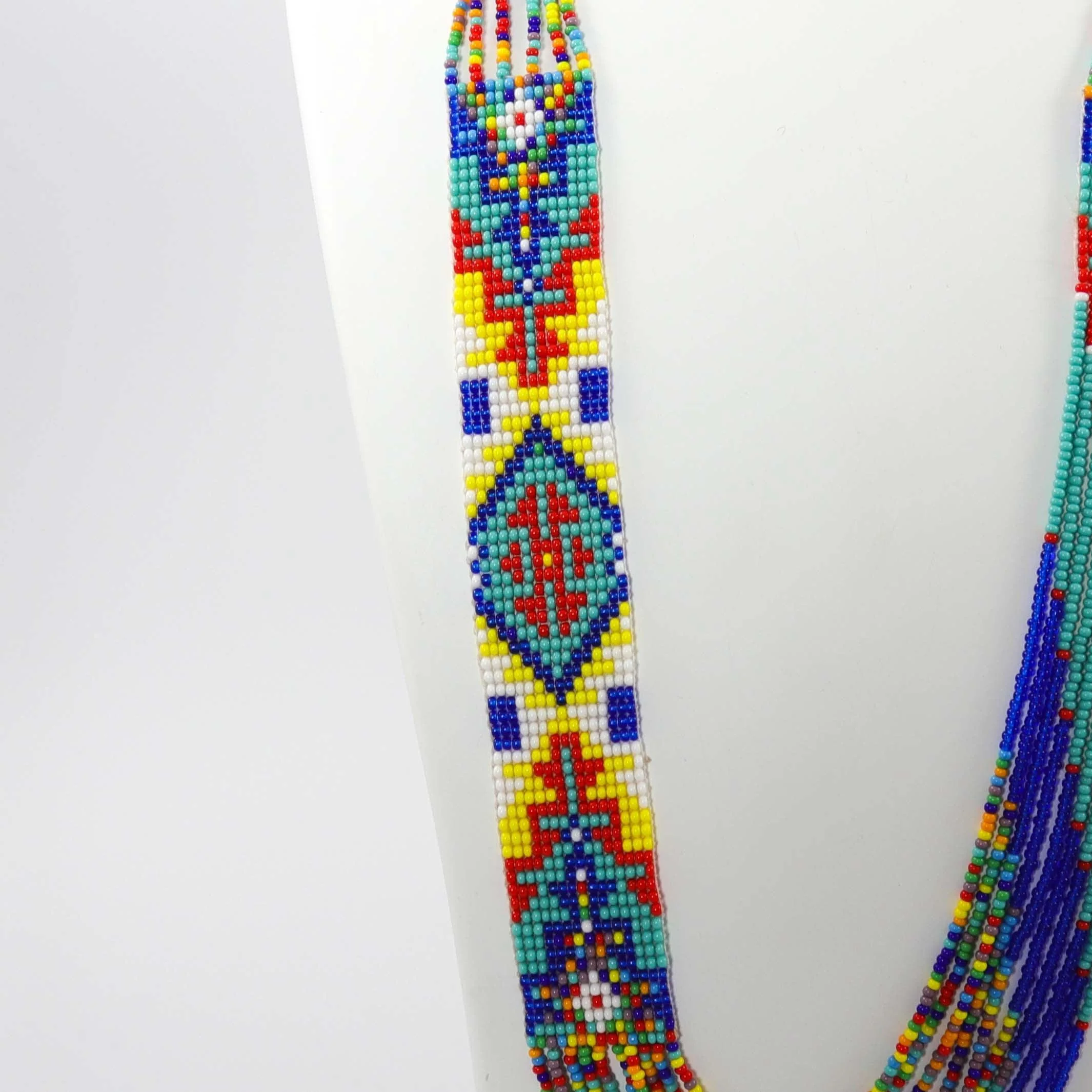Beaded Necklace and Earring Set - Image 4