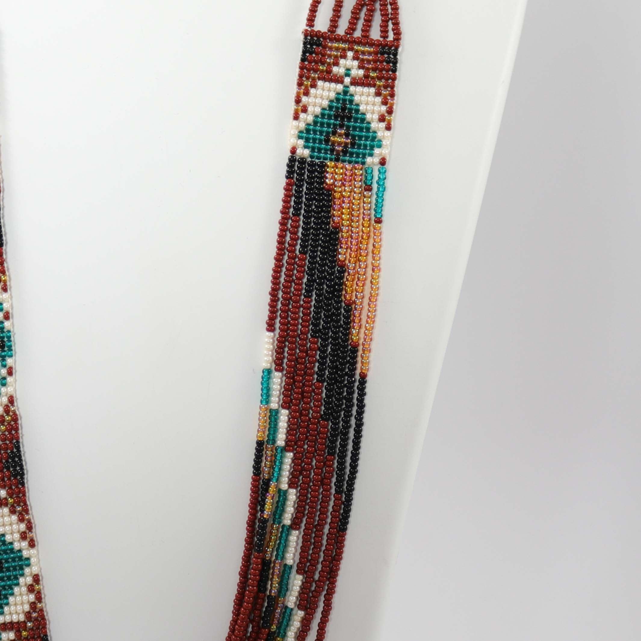 Beaded Necklace and Earring Set - Image 5